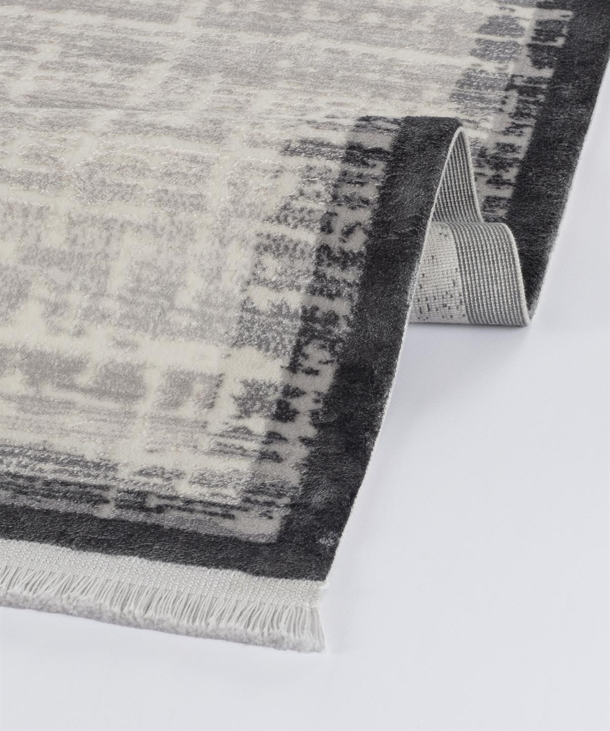 APEX HALI Calista 1741 Gri Makine Halıları