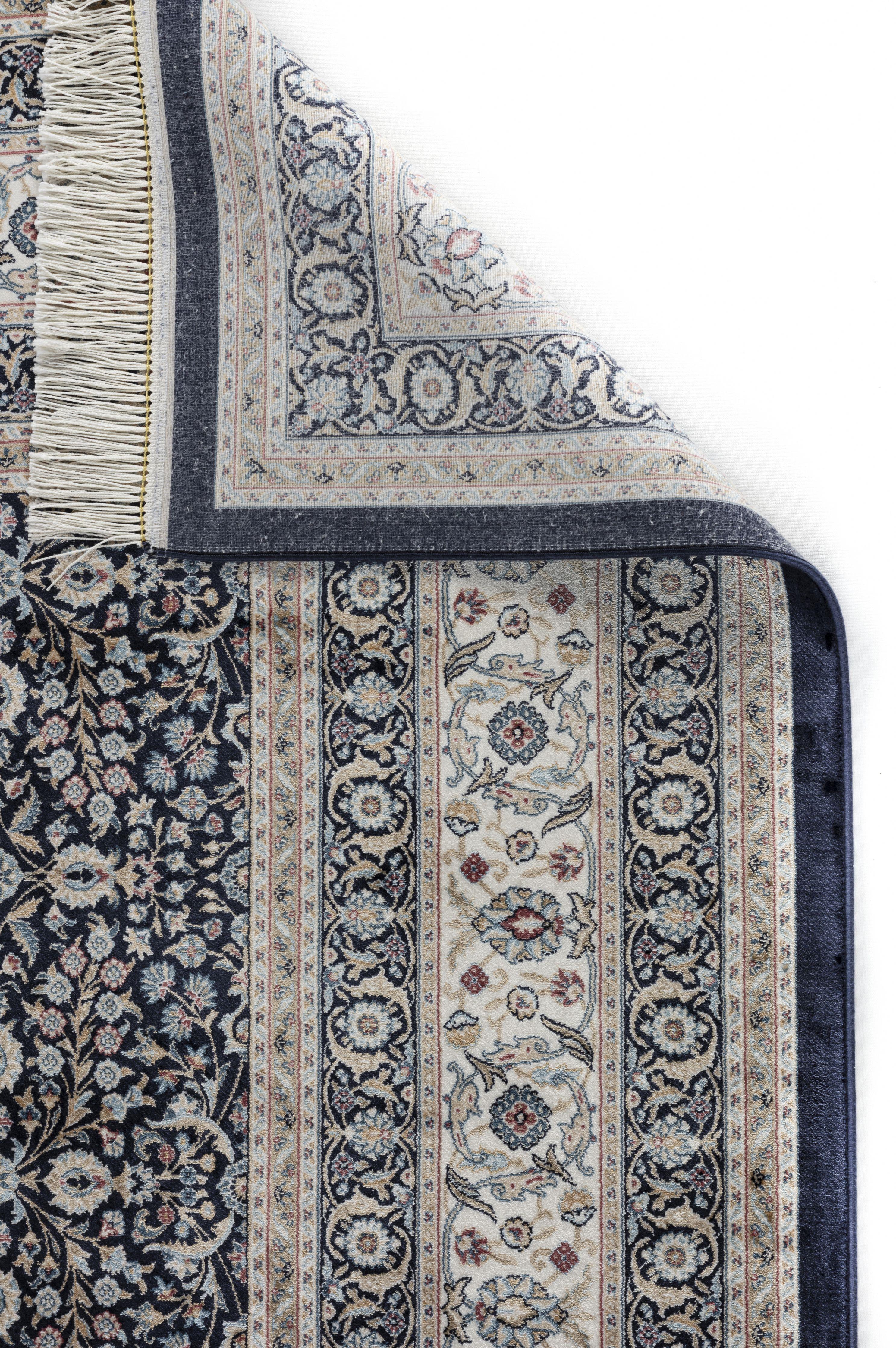 APEX HALI Vendome Palace 5401 Lacivert Bordo Makine Halıları