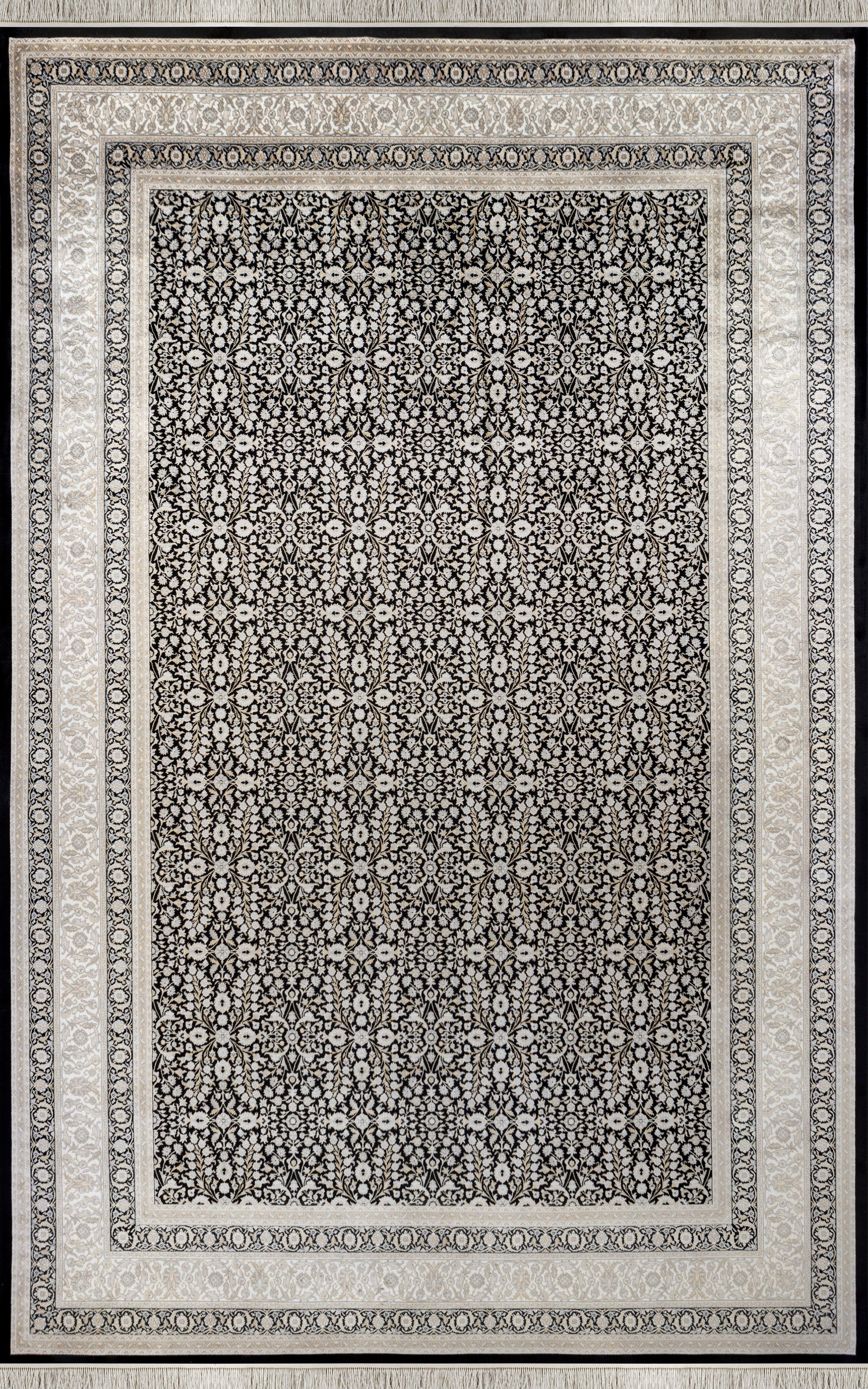 APEX HALI Vendome Palace 5402 Siyah Krem Makine Halıları