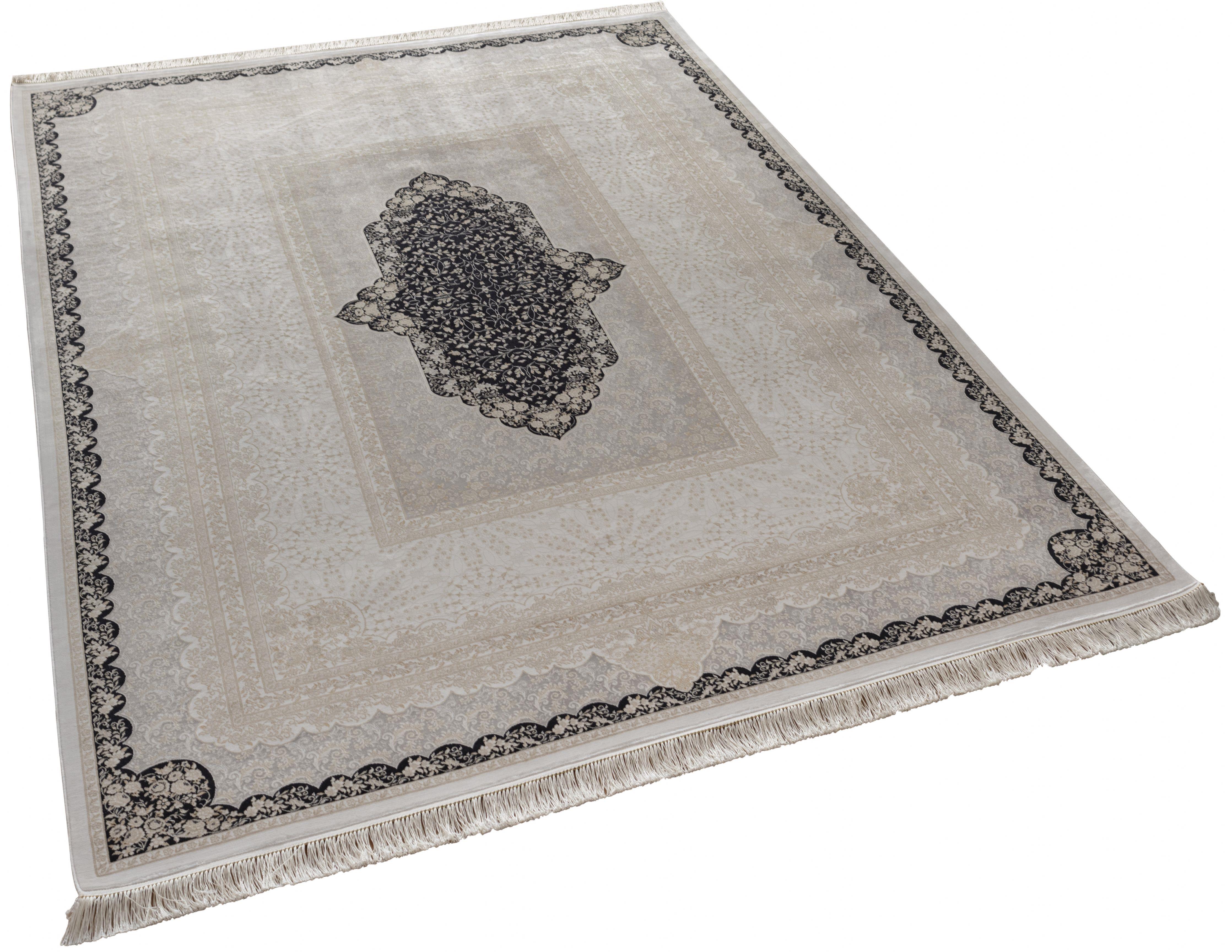 APEX HALI Vendome Palace 5411 Siyah Krem Makine Halıları