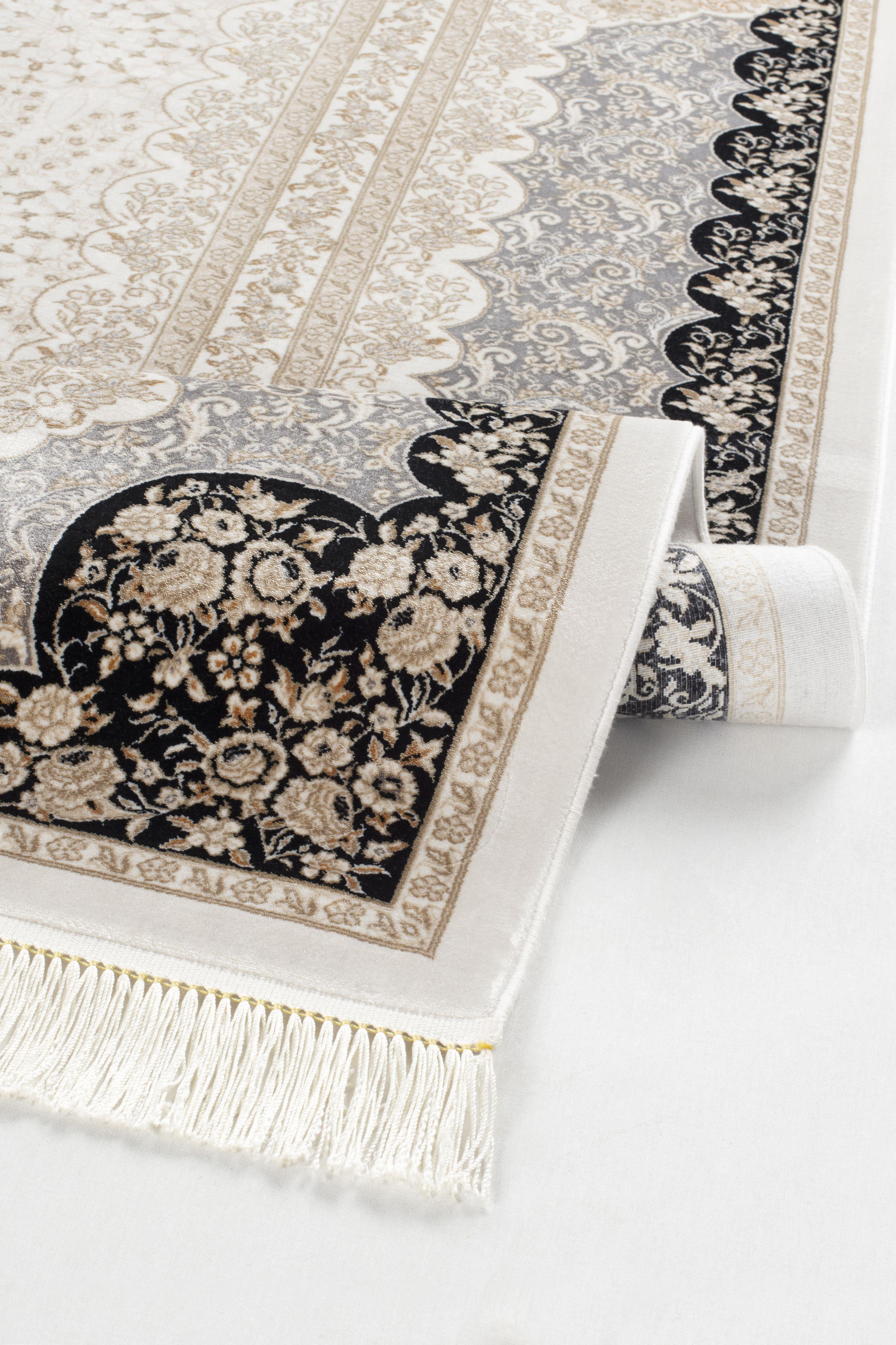 APEX HALI Vendome Palace 5411 Siyah Krem Makine Halıları