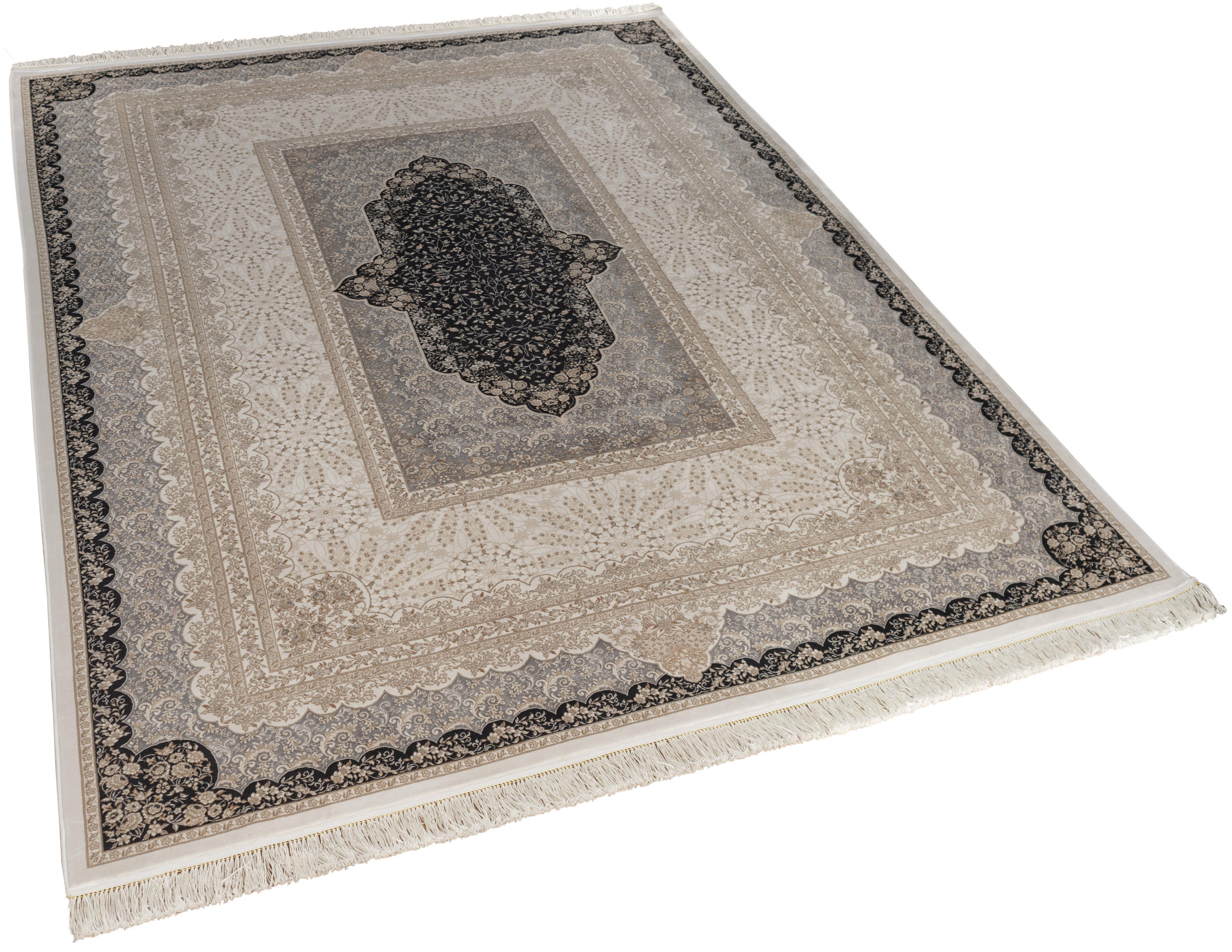APEX HALI Vendome Palace 5411 Siyah Krem Makine Halıları