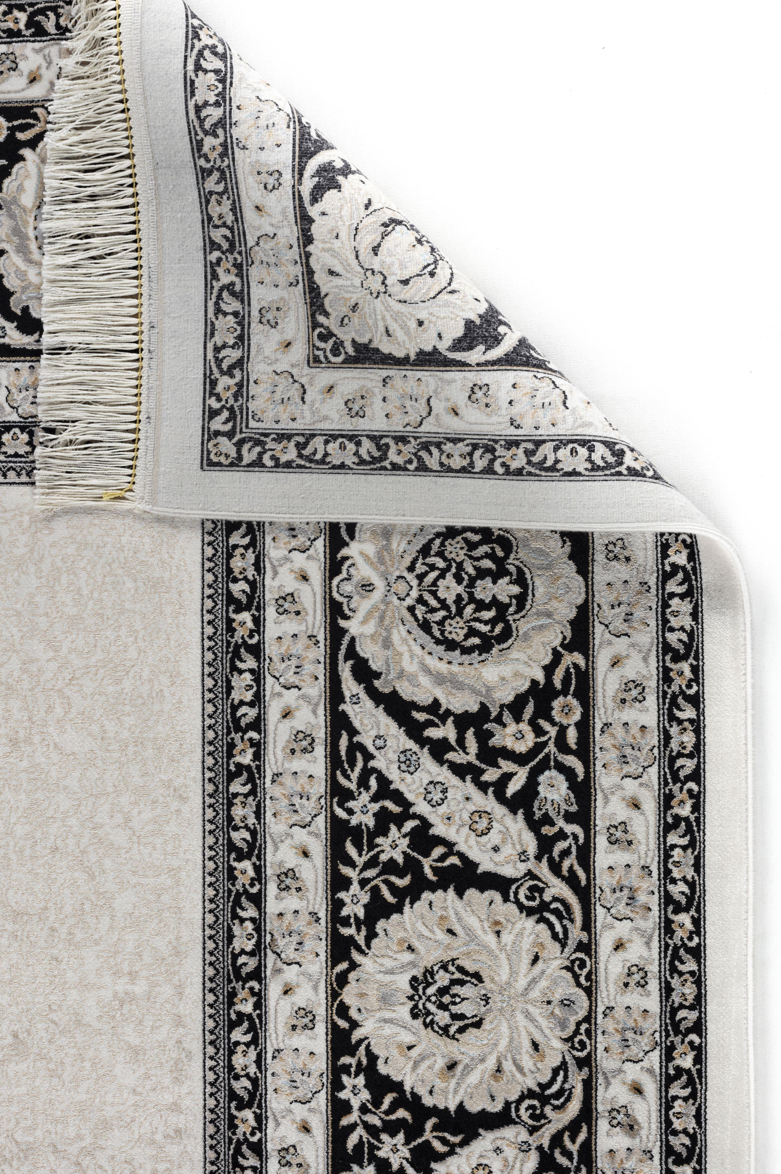 APEX HALI Vendome Palace 5431 Siyah Krem Makine Halıları