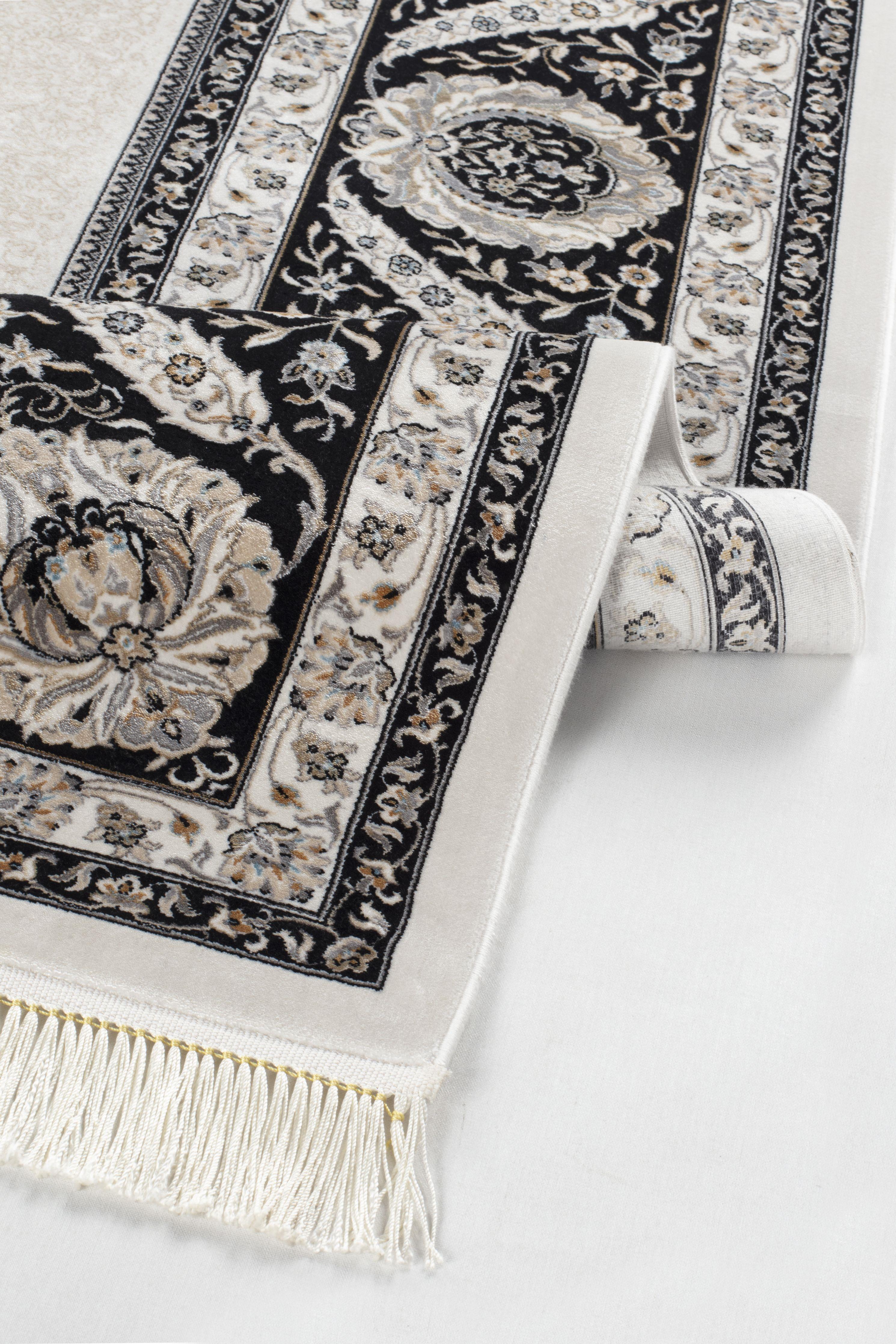 APEX HALI Vendome Palace 5431 Siyah Krem Makine Halıları