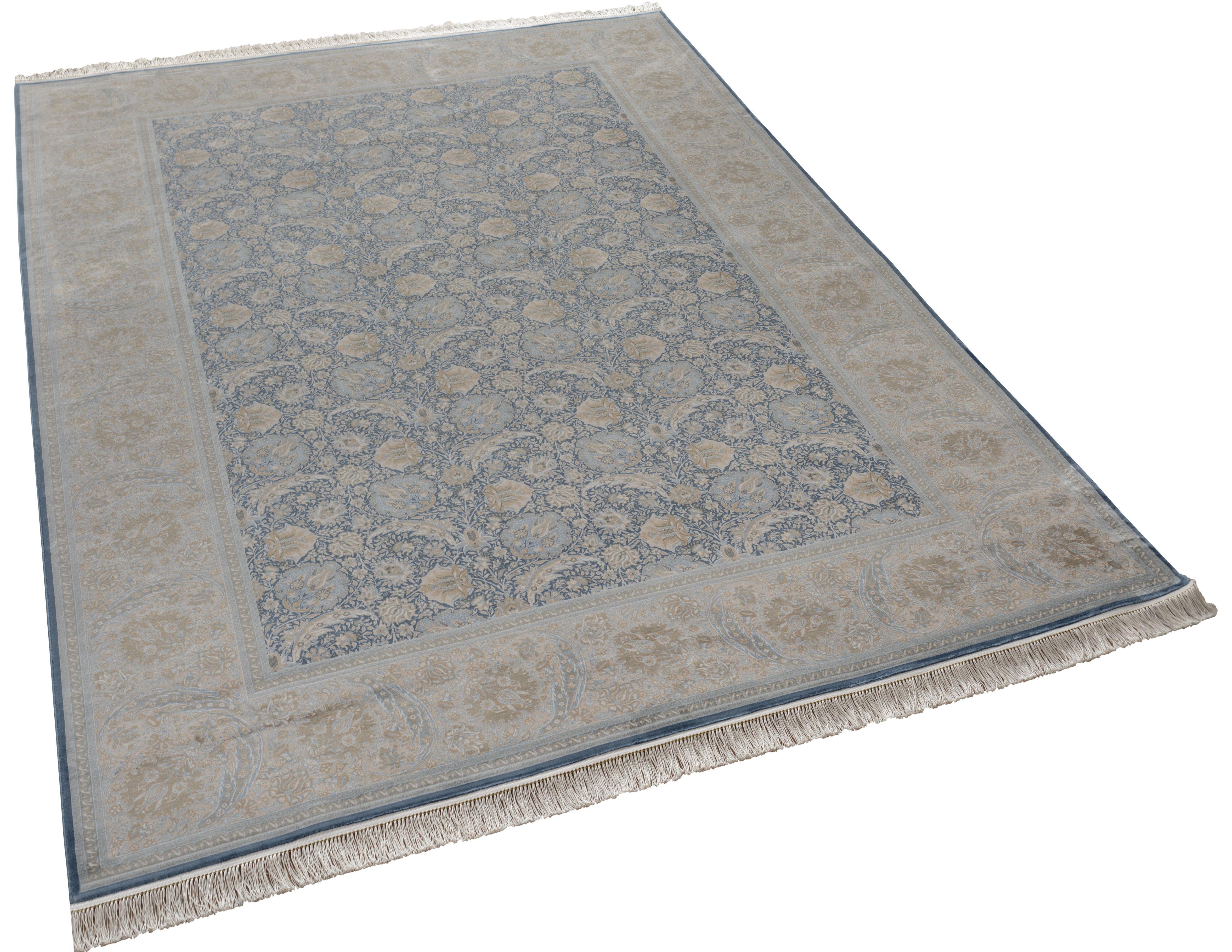 APEX HALI Vendome Palace 5451 Mavi Krem Makine Halıları