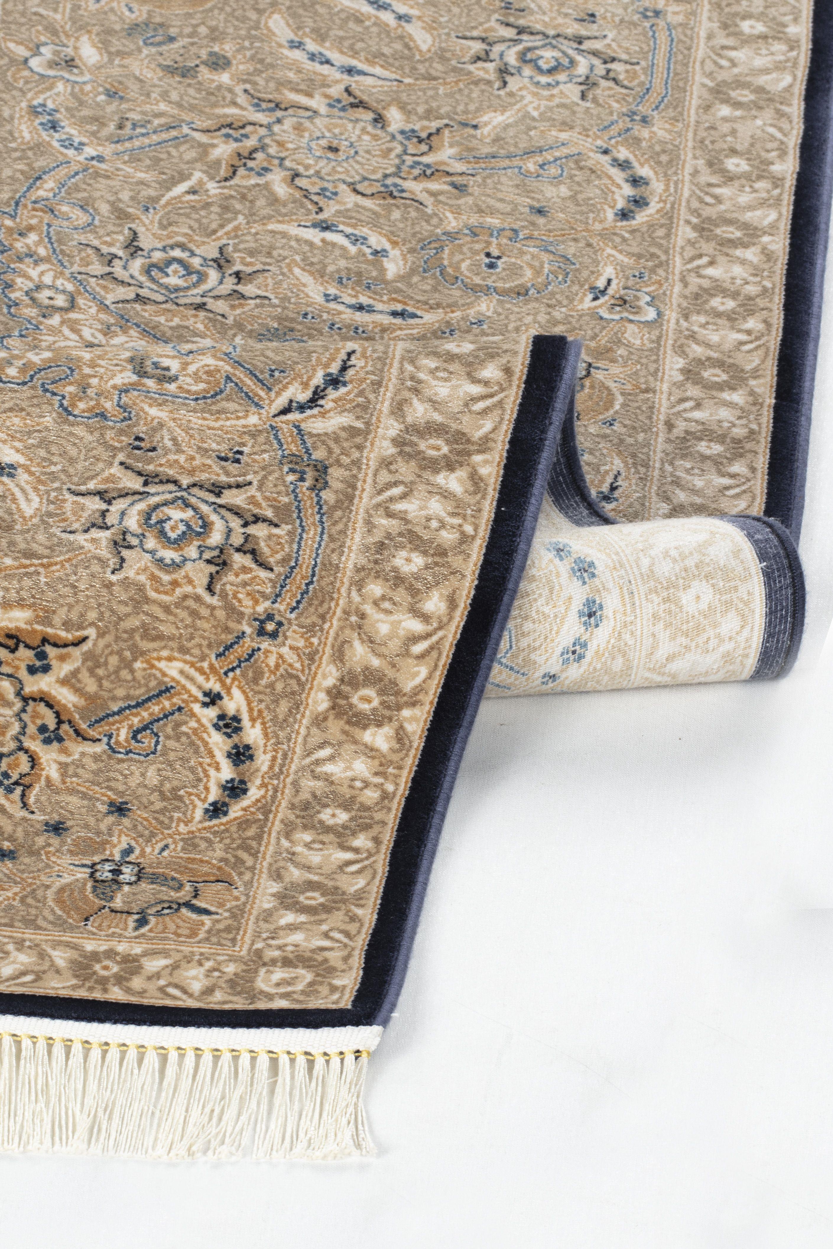 APEX HALI Vendome Palace 5461 Lacivert Krem Makine Halıları