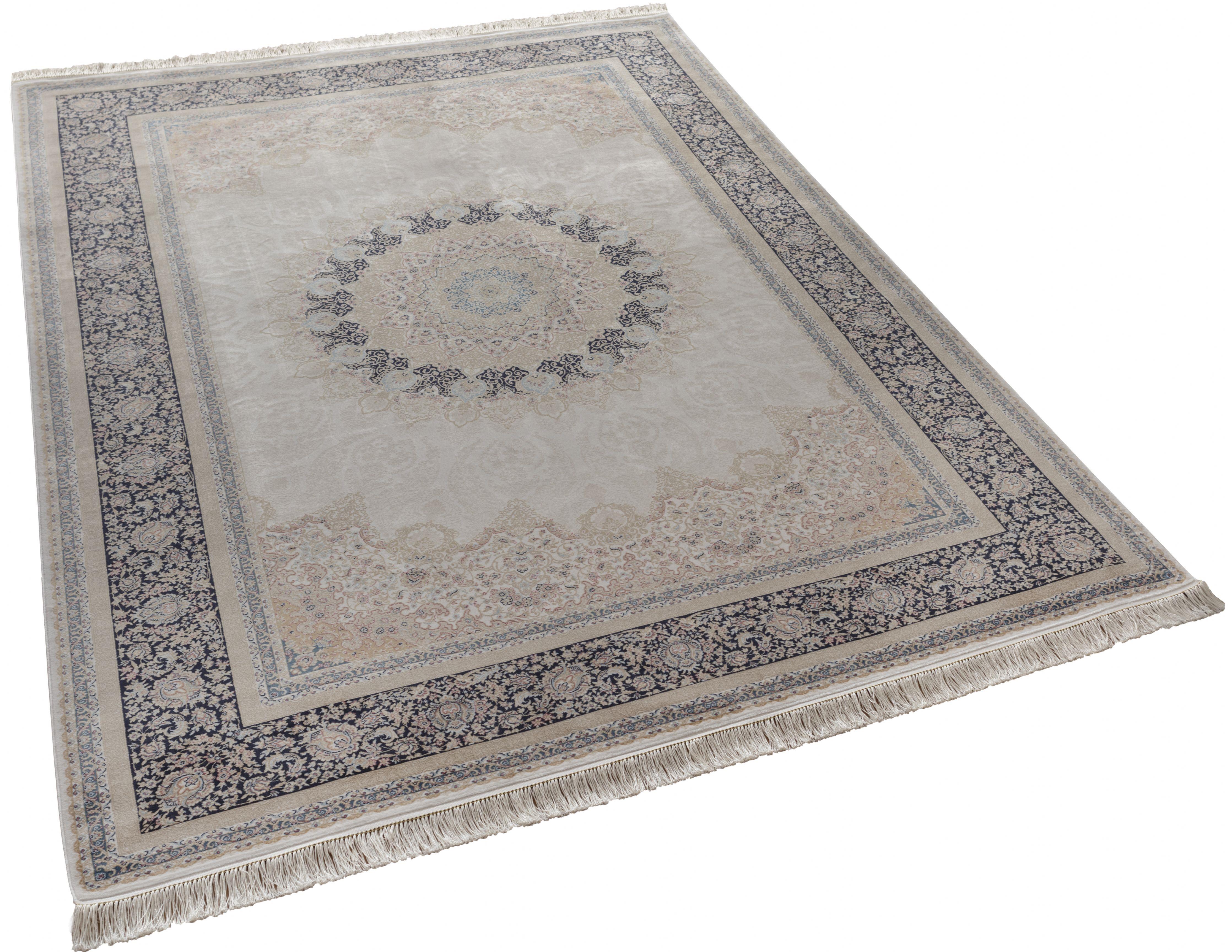 APEX HALI Vendome Palace 5471 Lacivert Krem Makine Halıları