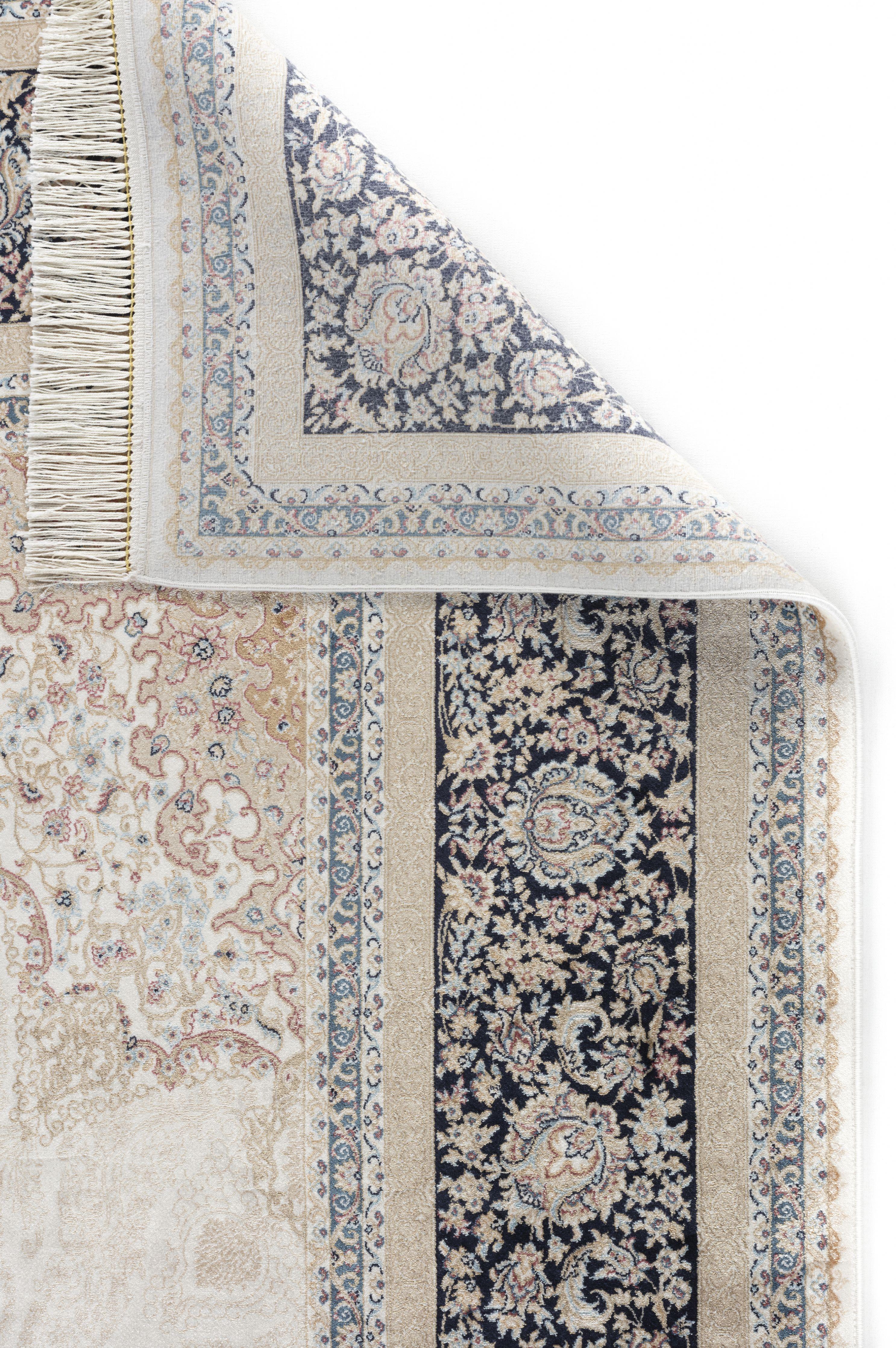 APEX HALI Vendome Palace 5471 Lacivert Krem Makine Halıları