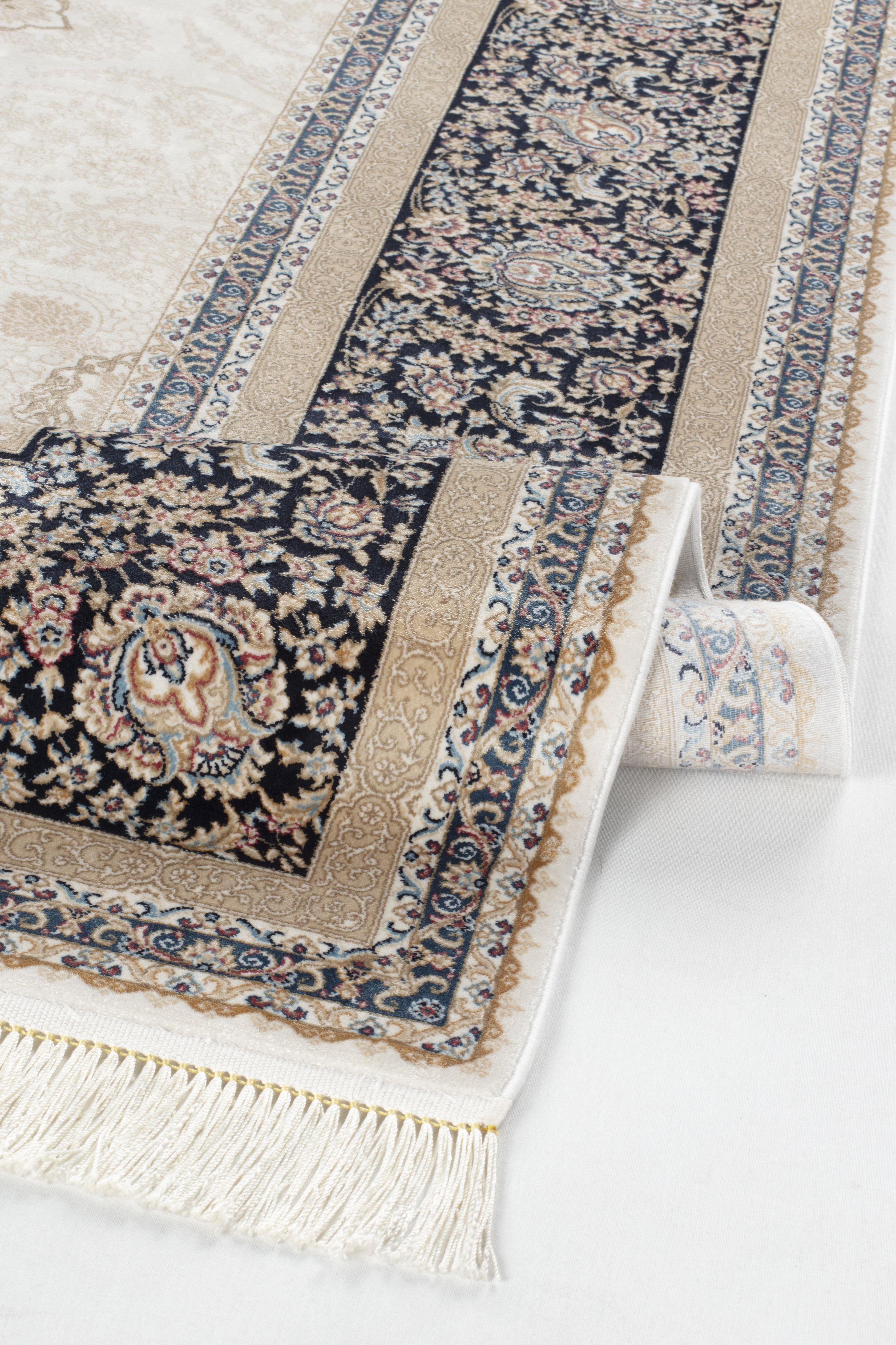 APEX HALI Vendome Palace 5471 Lacivert Krem Makine Halıları