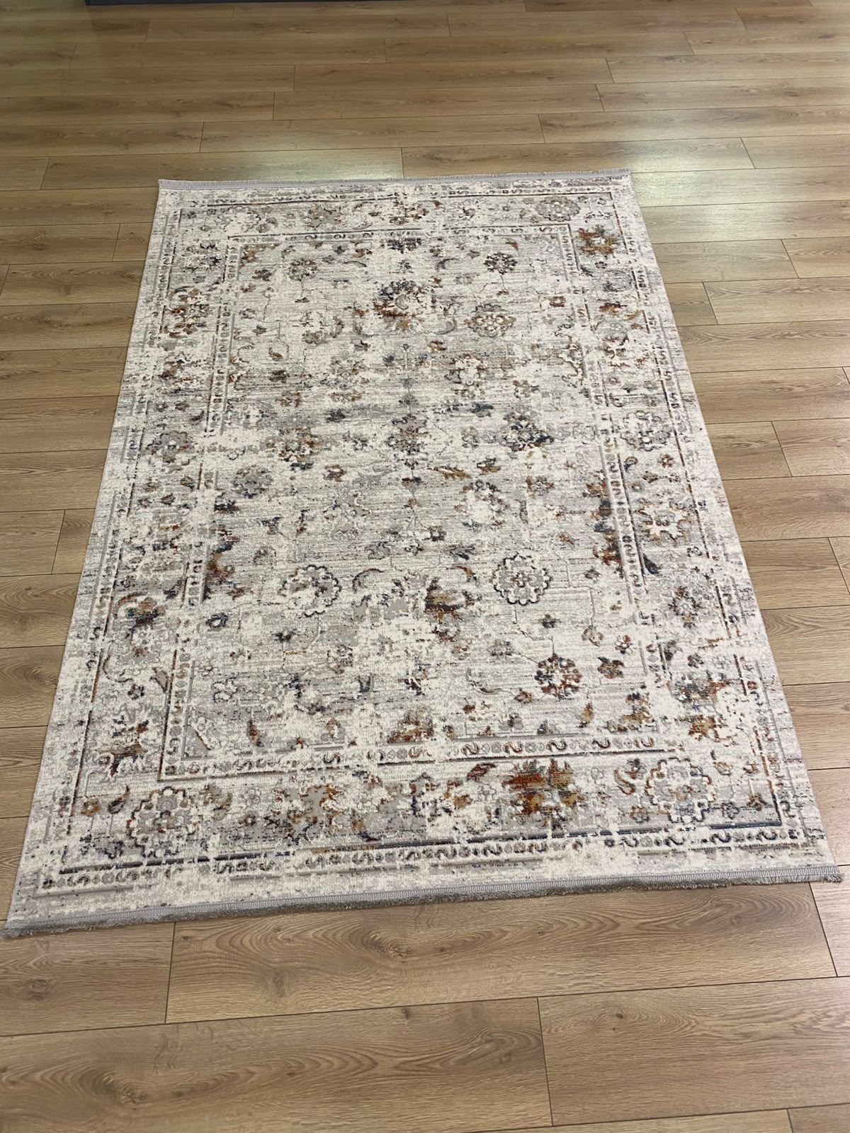 ÇAM Halı ARVEL AR001A Beyaz Multi Koridor Halısı Mutfak Halısı Salon Halısı