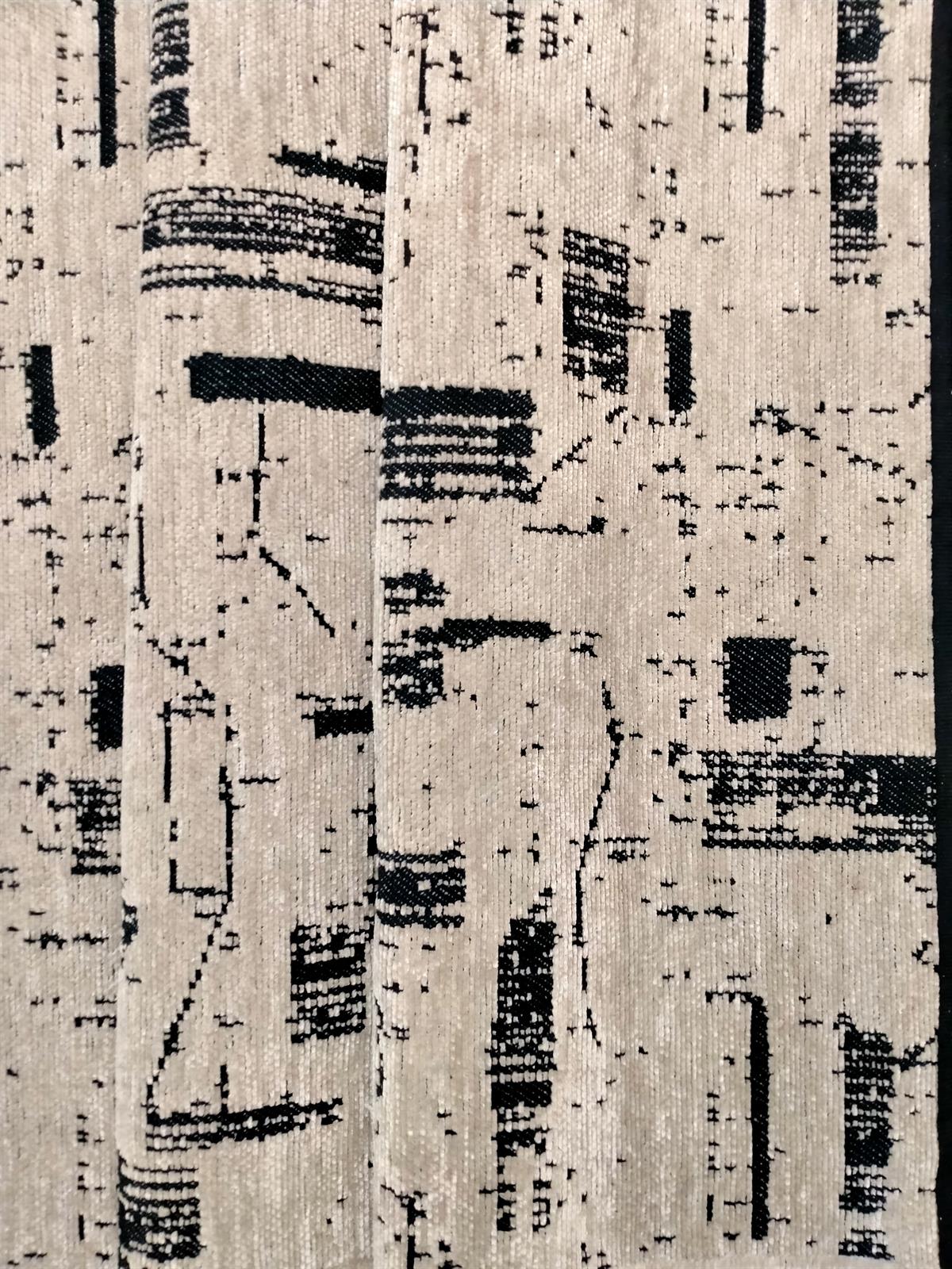 Çam Halı Bodrum BDR 114 Bej Özel Latex Kaymaz Tabanlı Kilim