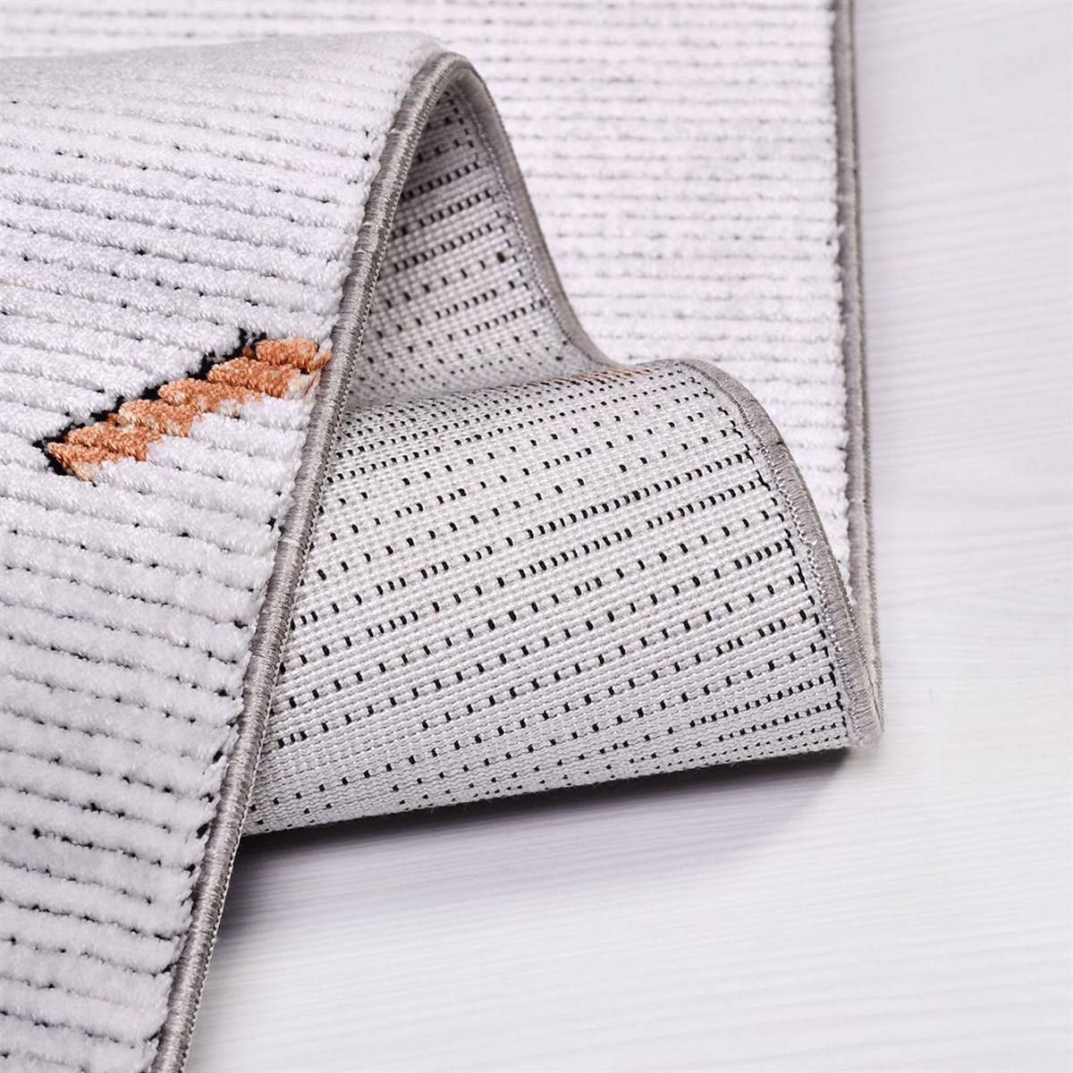 Çam Halı Crea Plus Stone Roxanne 17171 Gri Taba Modern Desenli Makine Halısı