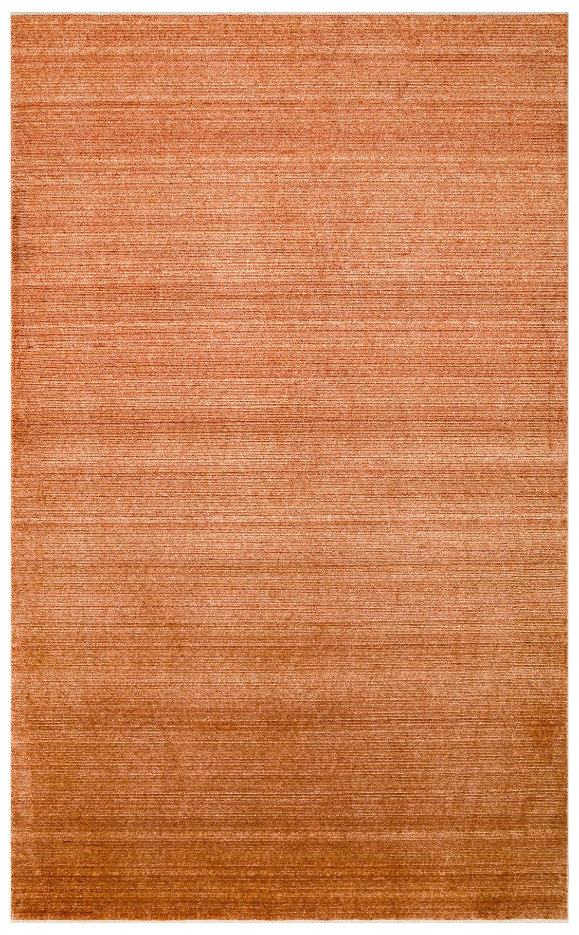Çam Halı Gessi GES PLAIN TERRACOTTA Özel Hav Vermeyen ve Kolay Temizlenebilir Tencel Kullanılarak El Emeği ile Özel Tezgahlarda Üretilen Modern Kara Tezgah Halısı