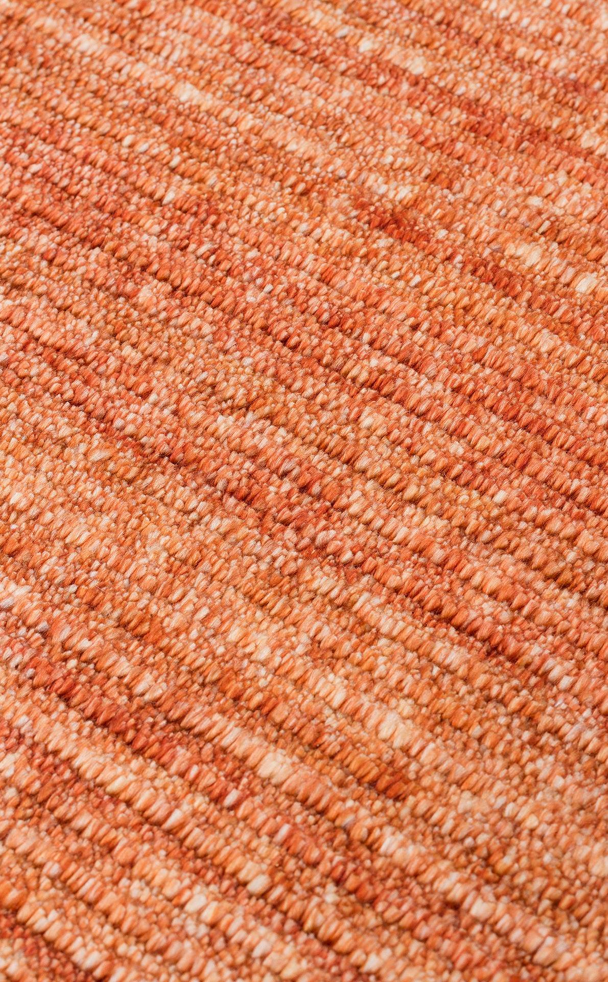 Çam Halı Gessi GES PLAIN TERRACOTTA Özel Hav Vermeyen ve Kolay Temizlenebilir Tencel Kullanılarak El Emeği ile Özel Tezgahlarda Üretilen Modern Kara Tezgah Halısı