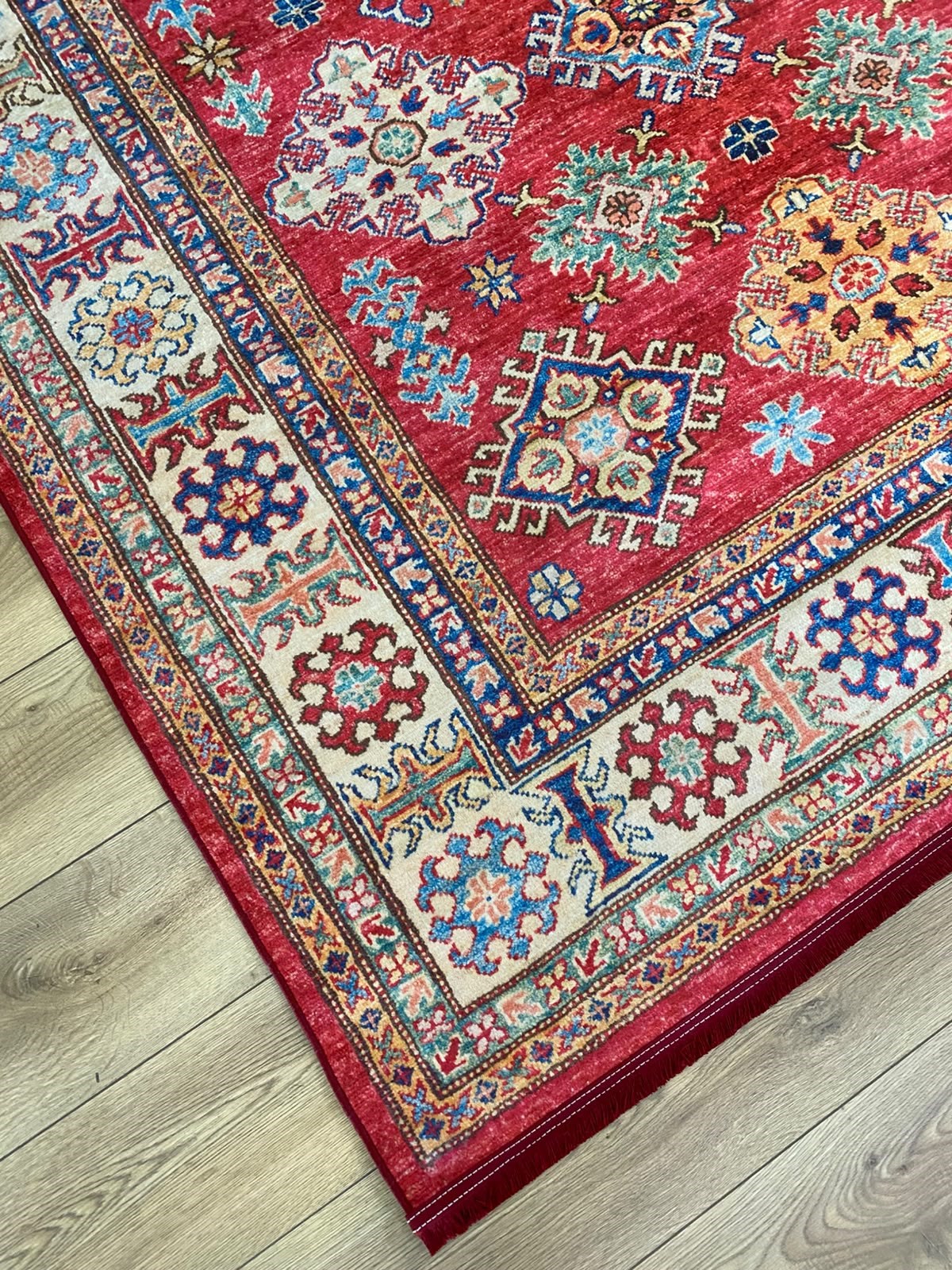 Çam Halı Gloria TD734 Multi Etnik Desen Dokuma Saçaklı Kilim