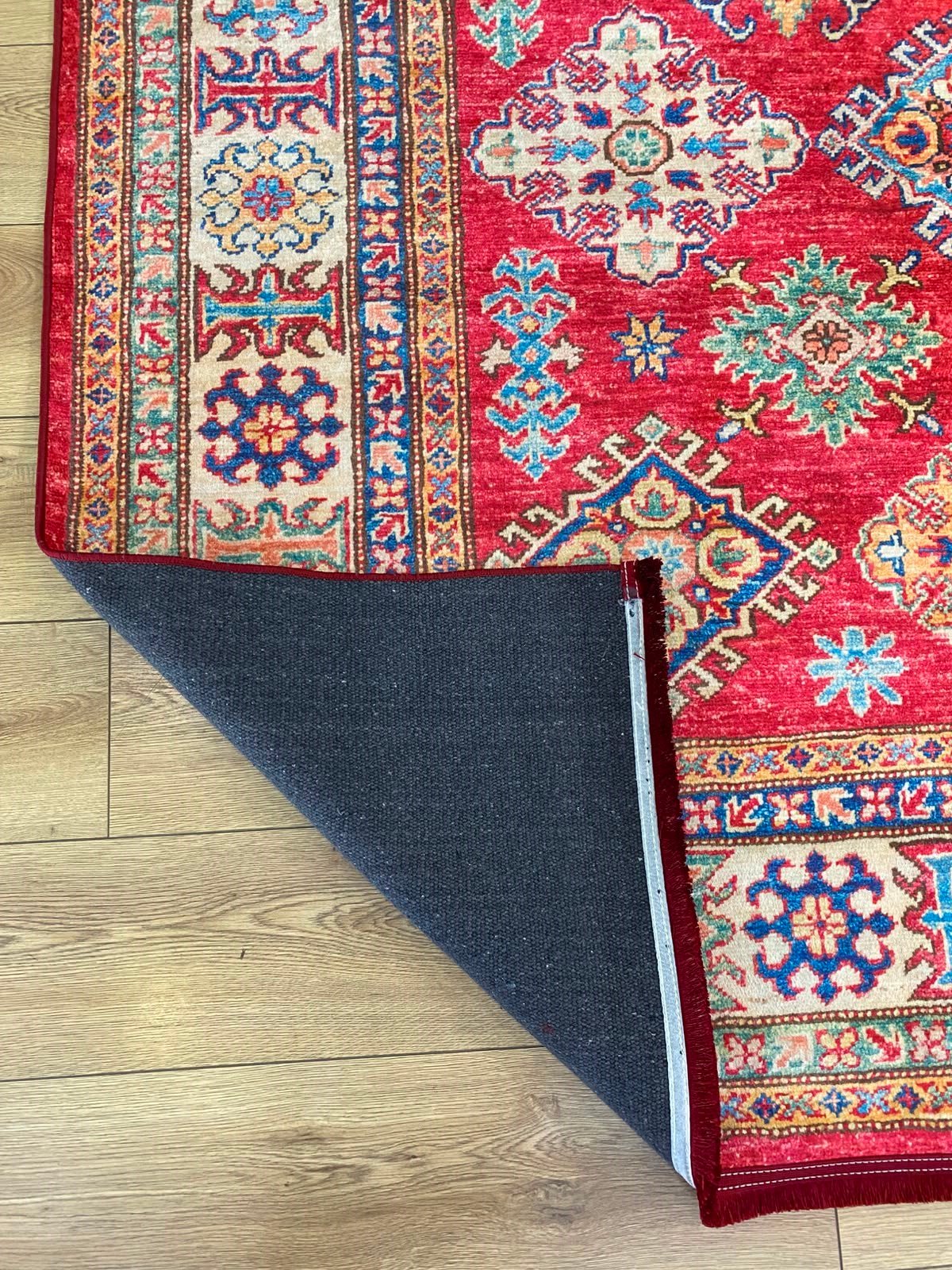 Çam Halı Gloria TD734 Multi Etnik Desen Dokuma Saçaklı Kilim