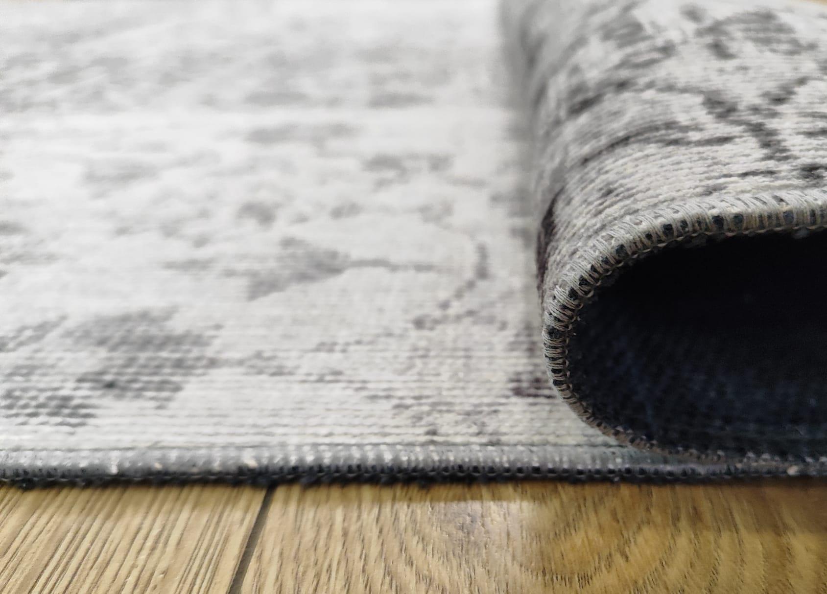 Çam Halı Siesta Patchwork 32-461 Etnik Eskitme Desenli Dokuma Tabanlı Yıkanabilir Şönil Salon ve Oda Halısı