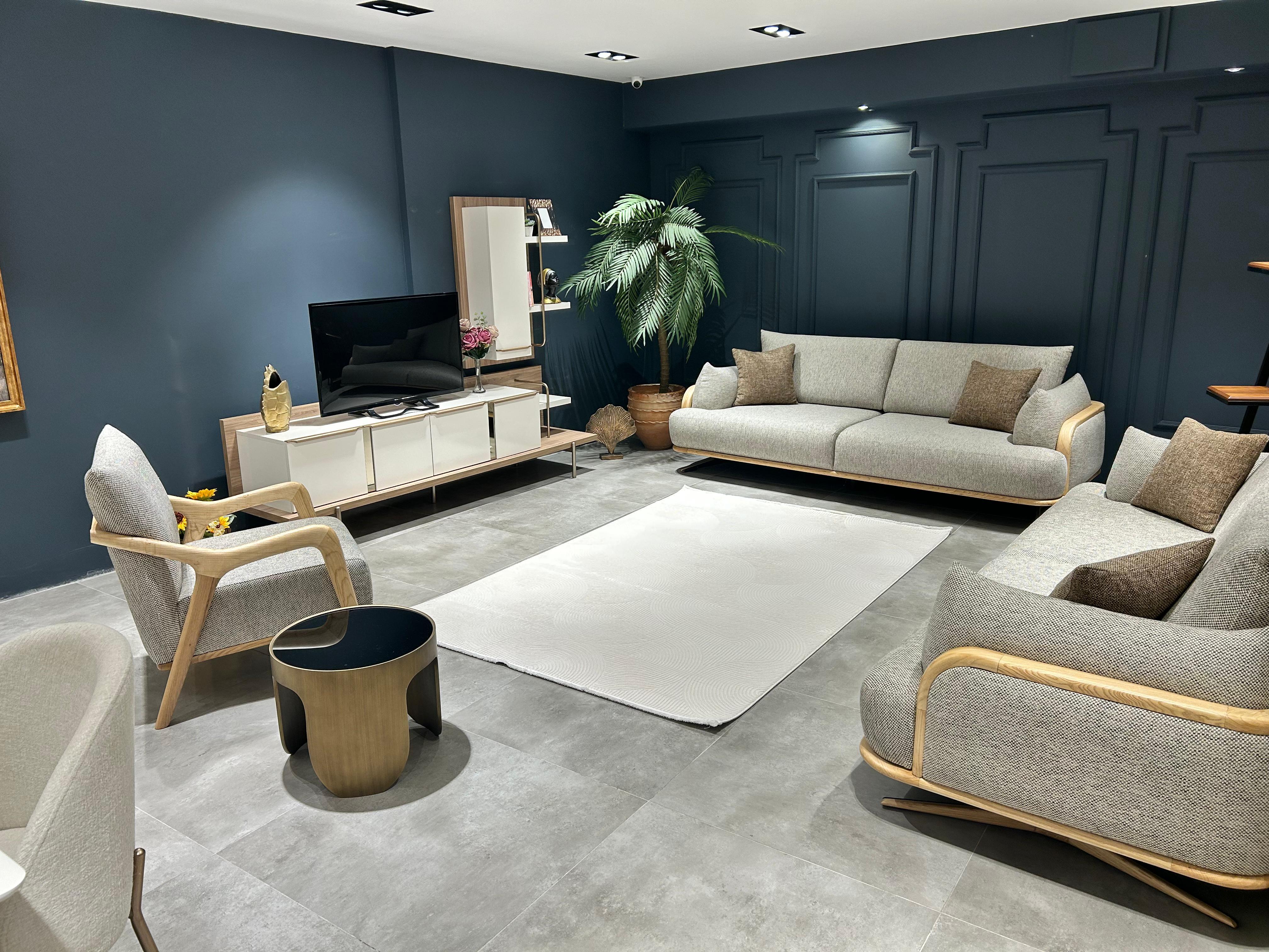 Çam Halı Therapy 8612 Krem Koridor Halısı Kesme Yolluk Mutfak Halısı Modern Halı