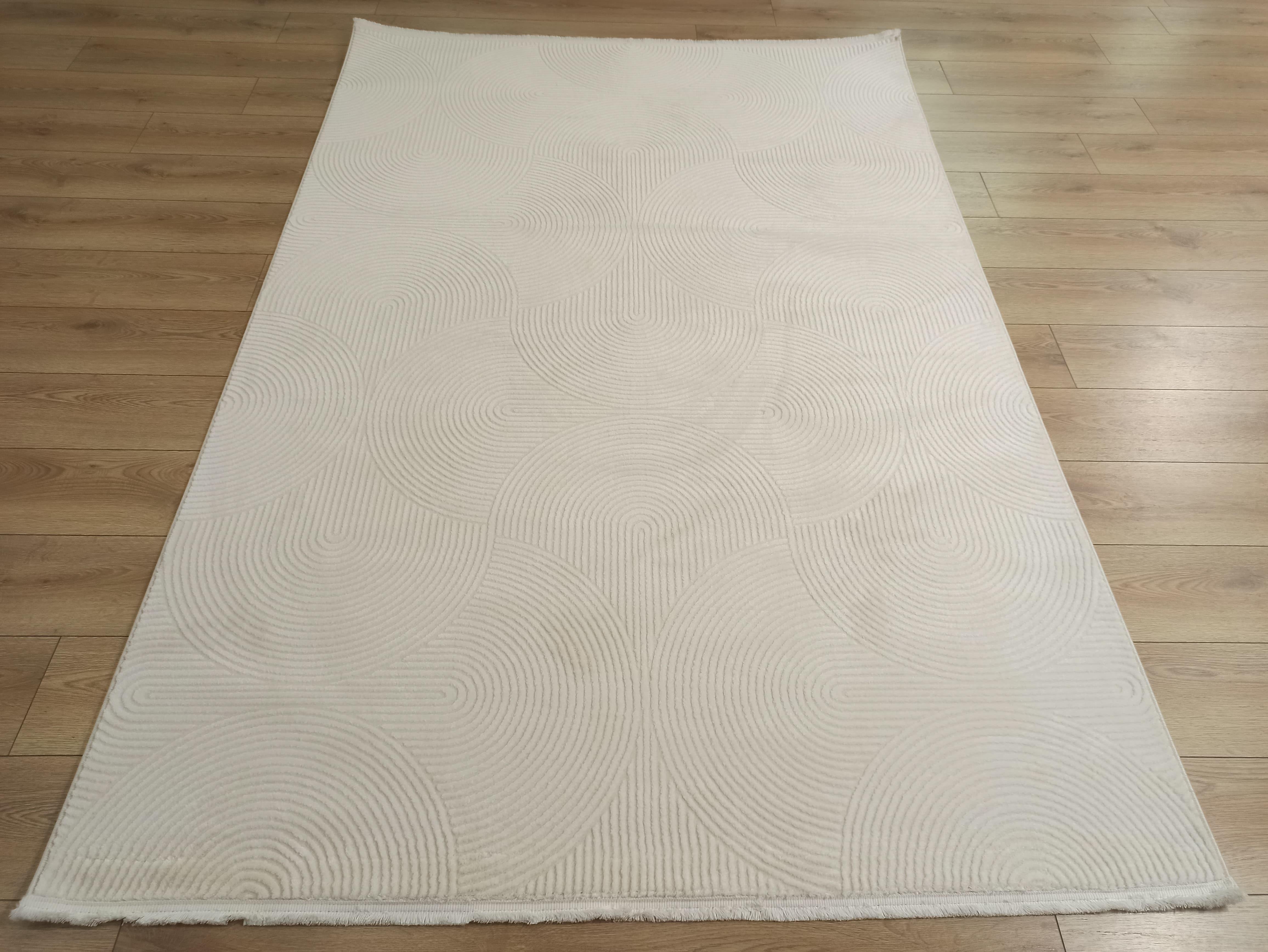 Çam Halı Therapy 8612 Krem Koridor Halısı Kesme Yolluk Mutfak Halısı Modern Halı