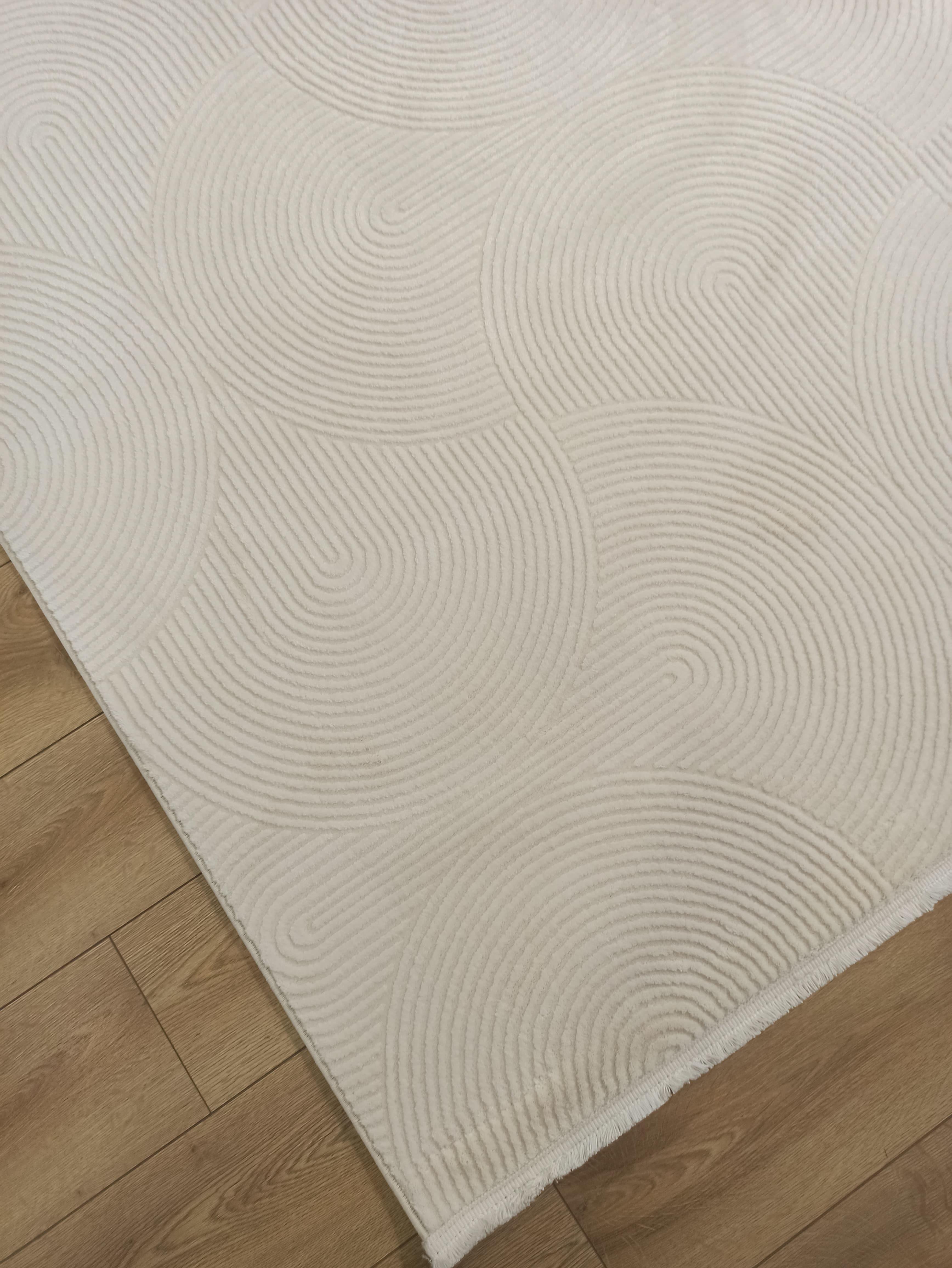 Çam Halı Therapy 8612 Krem Koridor Halısı Kesme Yolluk Mutfak Halısı Modern Halı