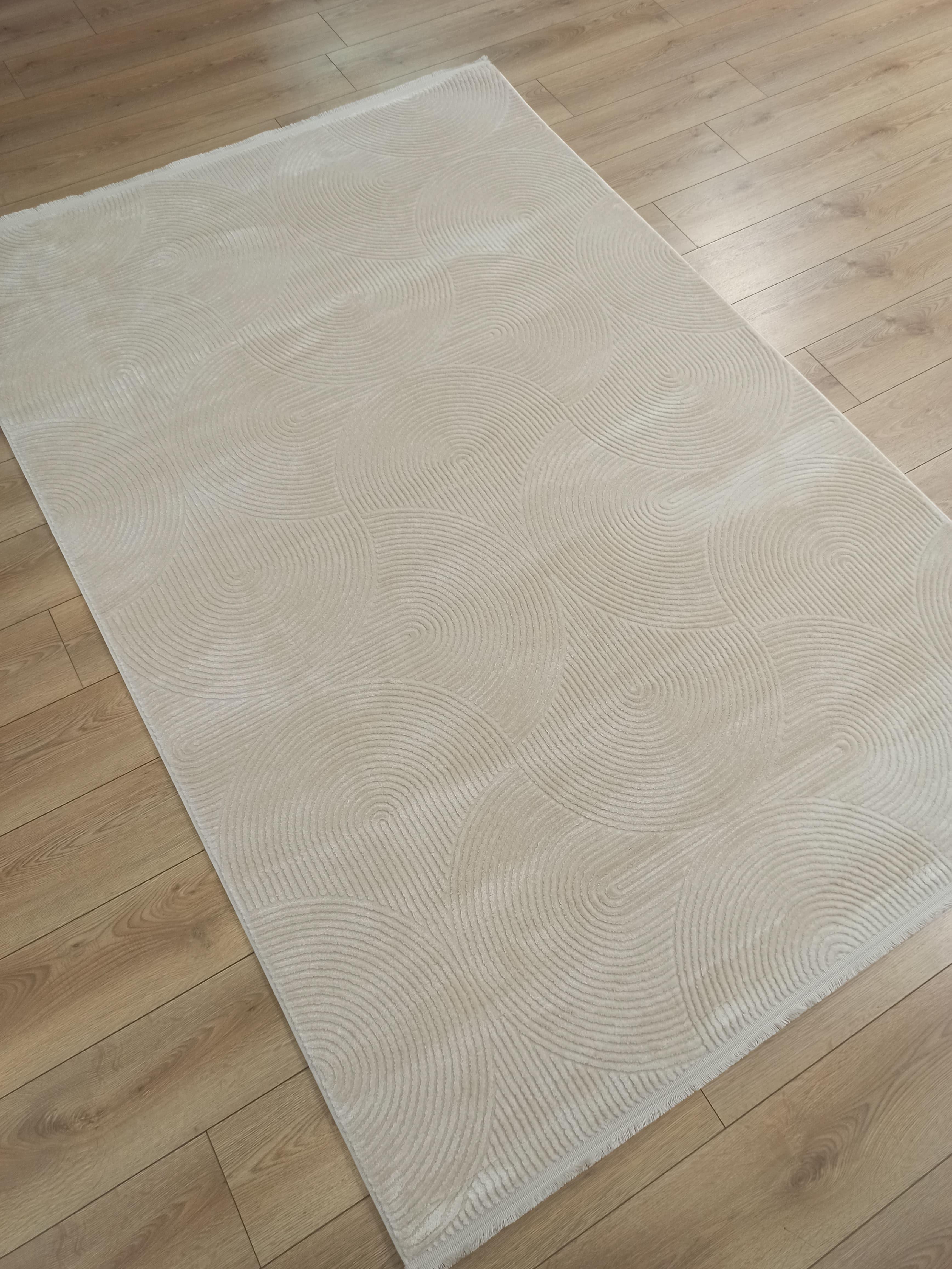 Çam Halı Therapy 8613 Bej Koridor Halısı Kesme Yolluk Mutfak Halısı Modern Halı