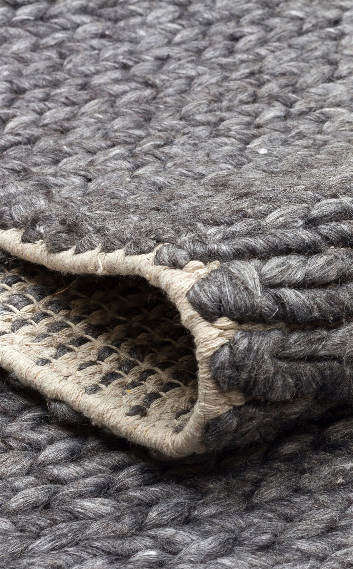Eko Halı Jade Basketweave Antrasit