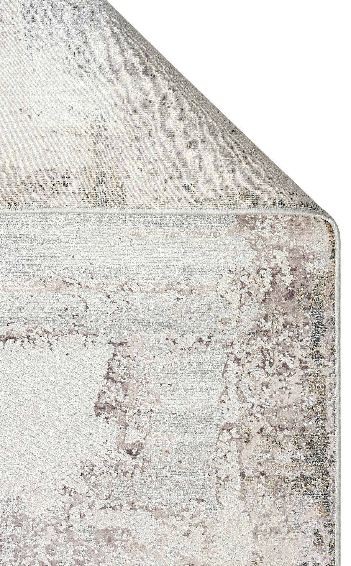 EKO Halı PALMIRA PLM 02 CREAM GREY Yüksek Kaliteli Sık Dokuma Modern Salon Halısı