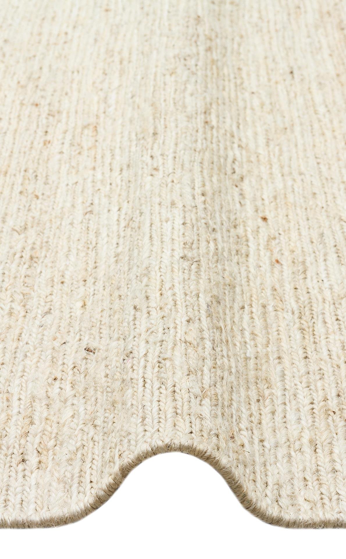 EKO Halı SOUMAK SMK PLAIN IVORY Soumak Örgülü Naturel Kendir Halı