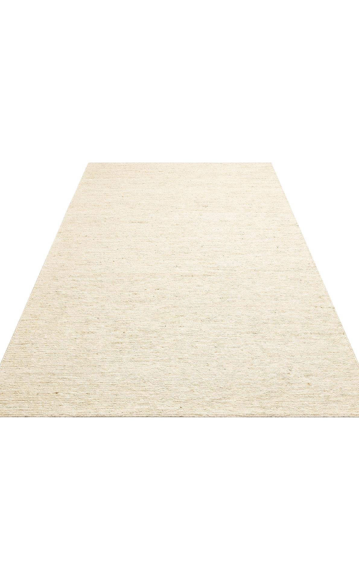 EKO Halı SOUMAK SMK PLAIN IVORY Soumak Örgülü Naturel Kendir Halı