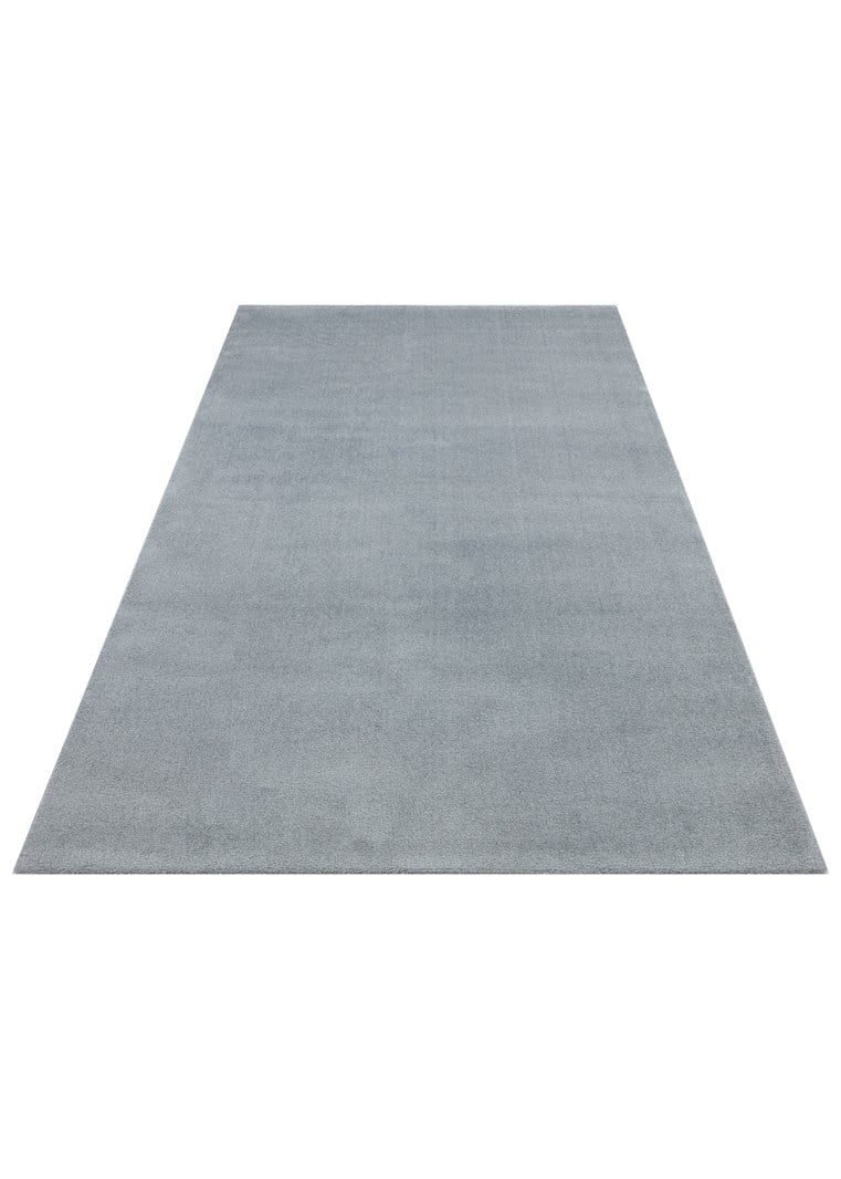 Eko Halı ZEN 01 BLUE Hav Toz Vermez Yumuşak Dokulu Salon Halısı Oturma Odası Halısı Yatak Odası Halısı Çocuk Odası Halısı Koridor Halısı Mutfak Halısı Modern Makine Halısı