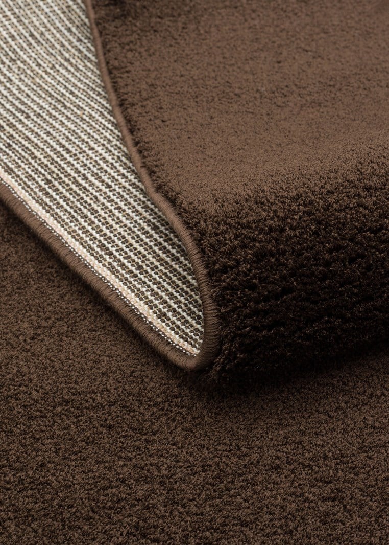 Eko Halı ZEN 01 BROWN Hav Toz Vermez Yumuşak Dokulu Salon Halısı Oturma Odası Halısı Yatak Odası Halısı Çocuk Odası Halısı Koridor Halısı Mutfak Halısı Modern Makine Halısı