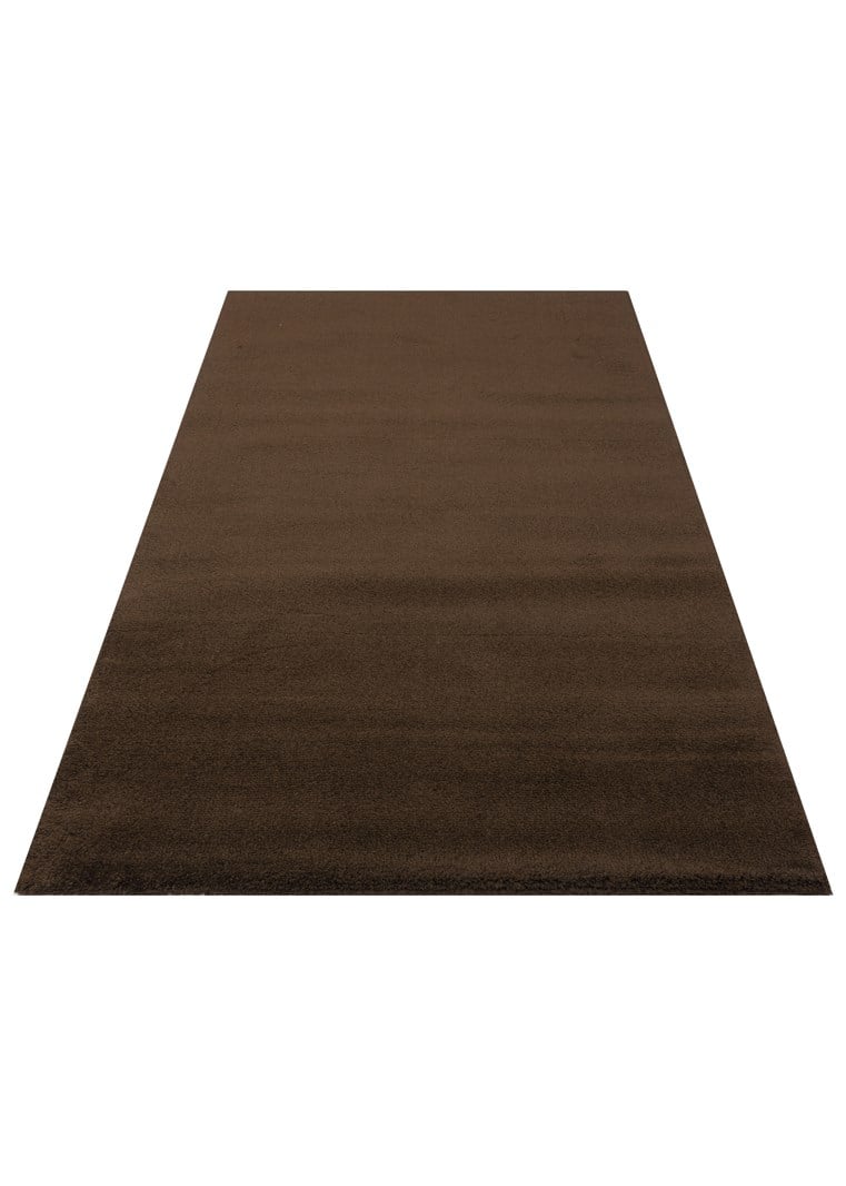 Eko Halı ZEN 01 BROWN Hav Toz Vermez Yumuşak Dokulu Salon Halısı Oturma Odası Halısı Yatak Odası Halısı Çocuk Odası Halısı Koridor Halısı Mutfak Halısı Modern Makine Halısı