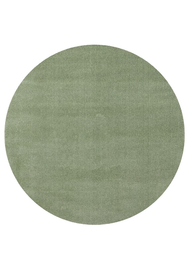 Eko Halı ZEN 01 GREEN DAİRE Hav Toz Vermez Yumuşak Dokulu Salon Halısı Oturma Odası Halısı Yatak Odası Halısı Çocuk Odası Halısı Koridor Halısı Mutfak Halısı Modern Makine Halısı