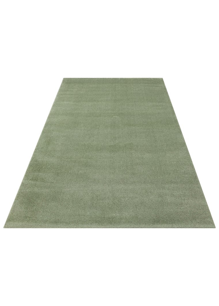 Eko Halı ZEN 01 GREEN Hav Toz Vermez Yumuşak Dokulu Salon Halısı Oturma Odası Halısı Yatak Odası Halısı Çocuk Odası Halısı Koridor Halısı Mutfak Halısı Modern Makine Halısı