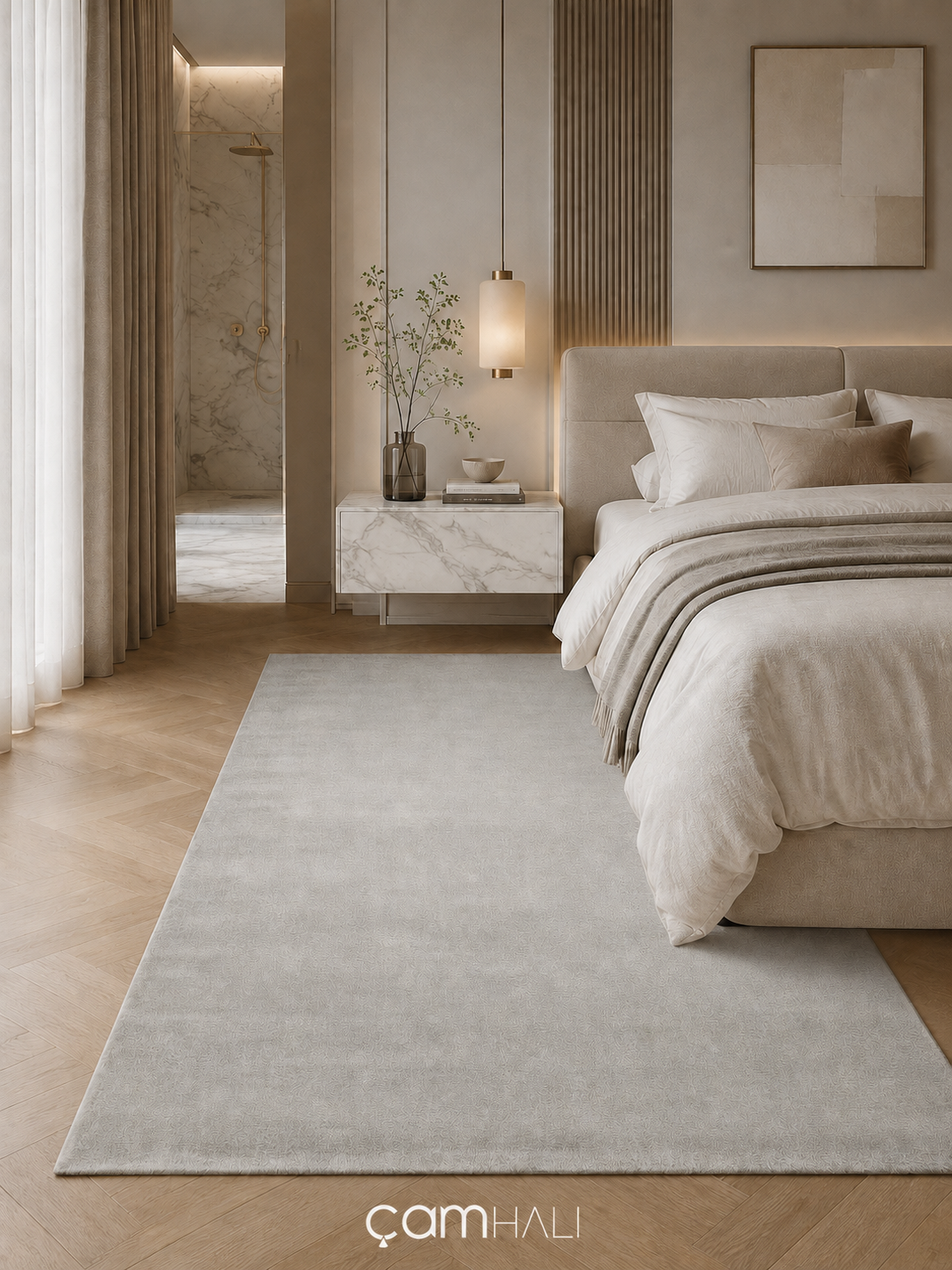 Eko Halı ZEN 01 GREY Hav Toz Vermez Yumuşak Dokulu Salon Halısı Oturma Odası Halısı Yatak Odası Halısı Çocuk Odası Halısı Koridor Halısı Mutfak Halısı Modern Makine Halısı