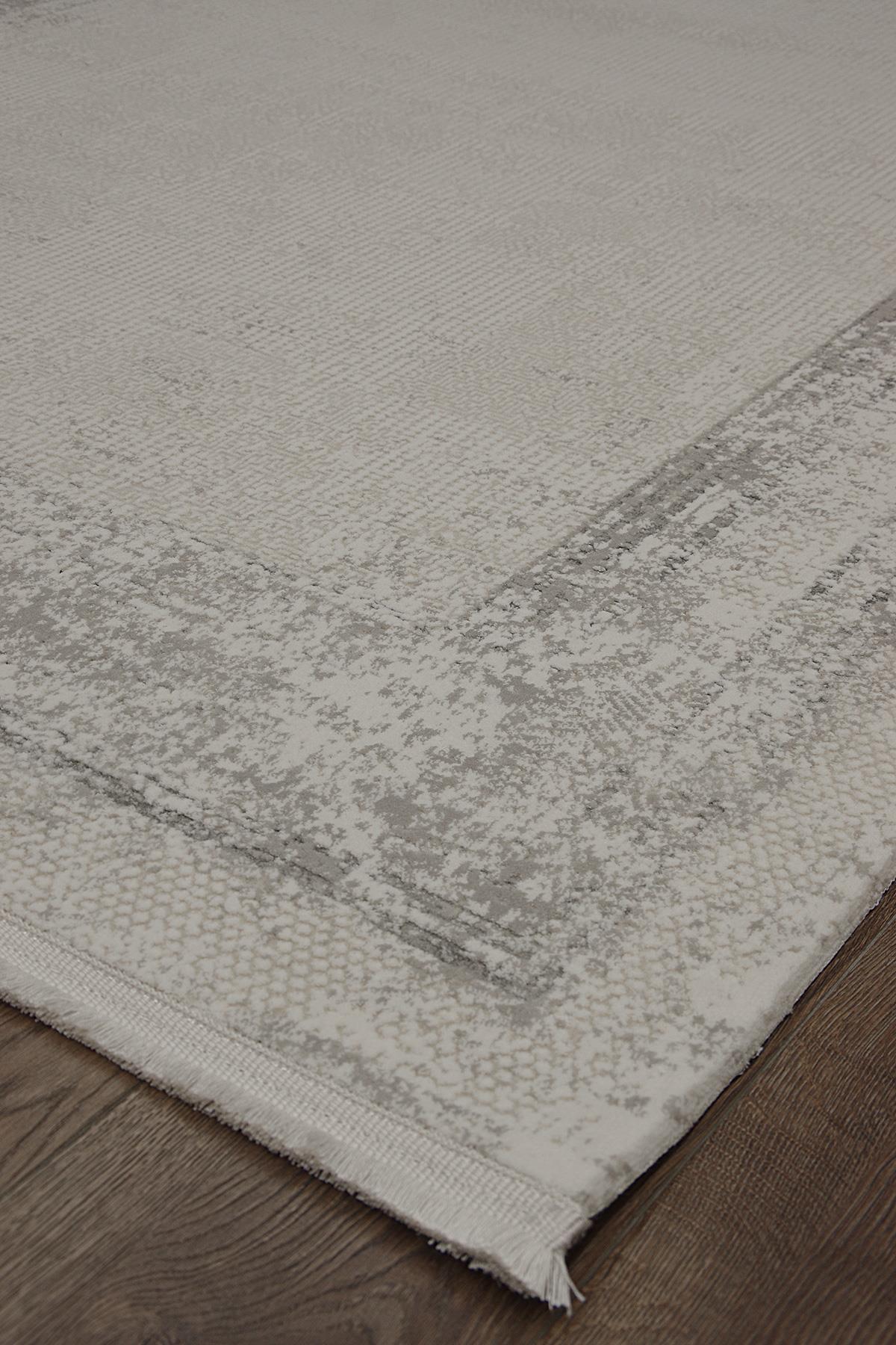 Kashe Halı Harmony 6033 Gri Salon Halısı Oturma Odası Halısı Koridor Halısı Mutfak Halısı Modern Makine Halısı