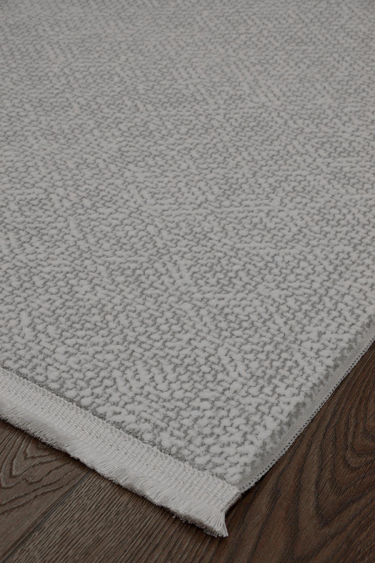 Kashe Halı Harmony 6036 Gri Salon Halısı Oturma Odası Halısı Koridor Halısı Mutfak Halısı Modern Makine Halısı