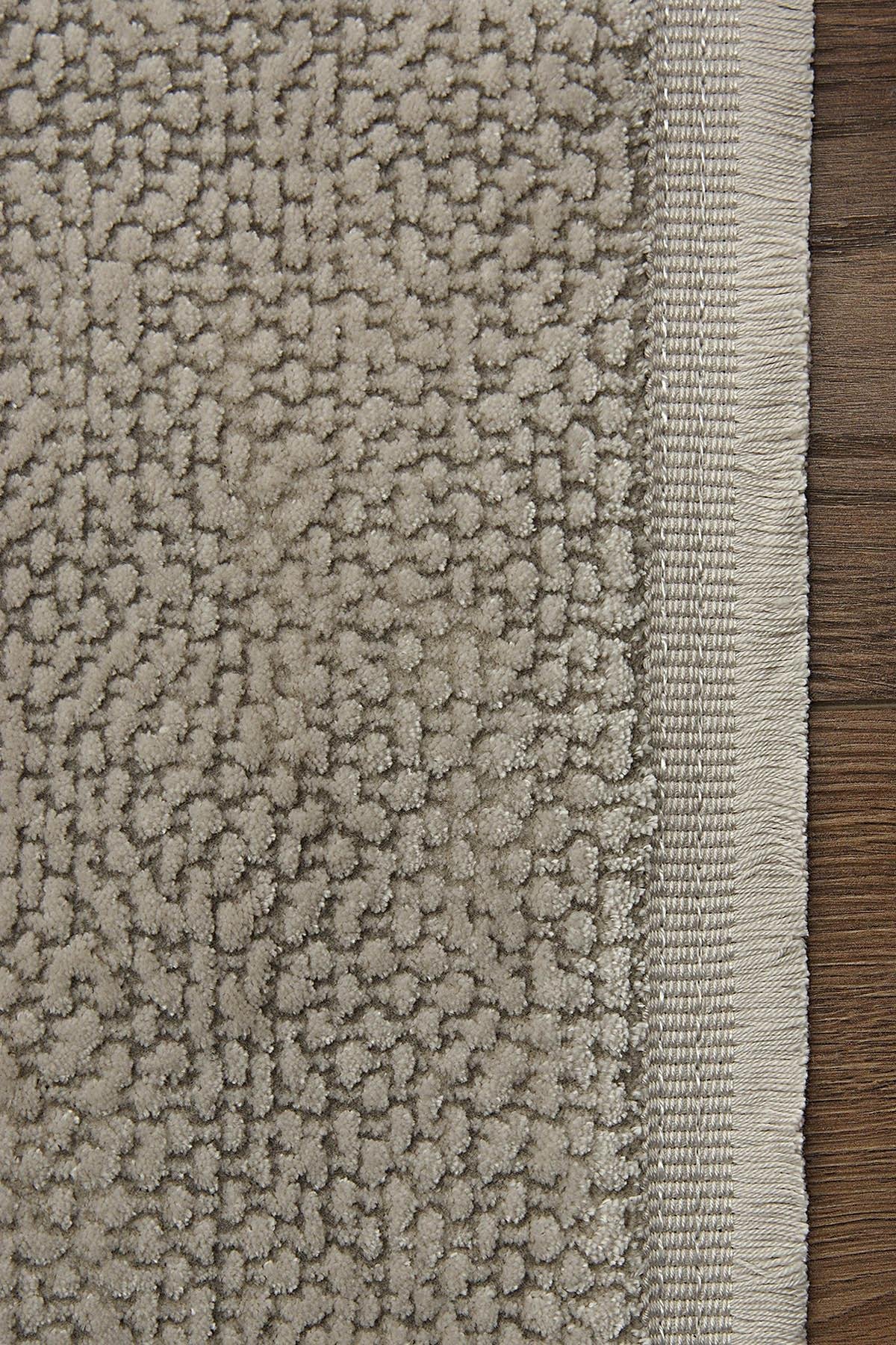 Kashe Halı Harmony 6037 Antrasit Salon Halısı Oturma Odası Halısı Koridor Halısı Mutfak Halısı Modern Makine Halısı