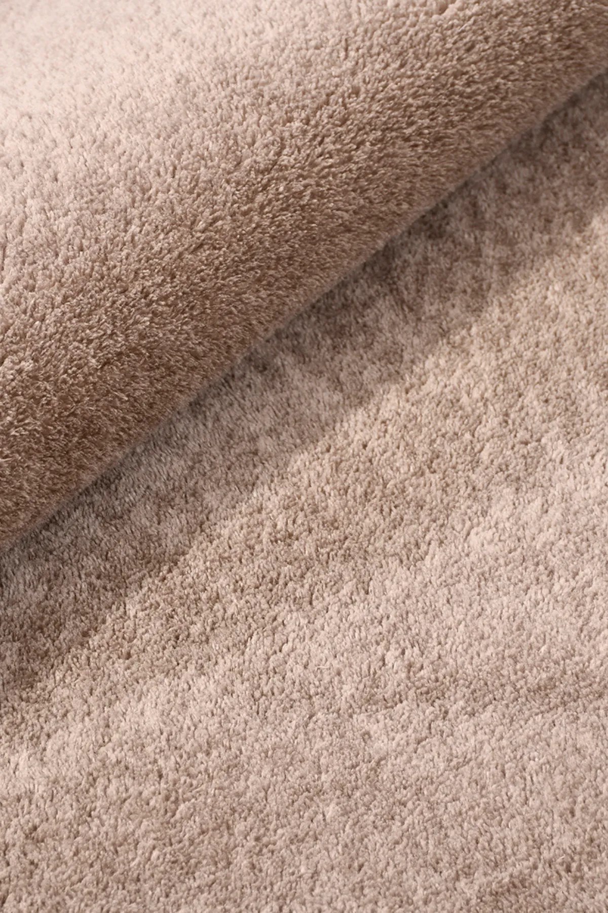 POLY Peluş Post Şeklinde Halı-Vizon/Kahve- Salon-Antre-Oturma Odası-Yumuşak-Kaymaz Taban-Yıkanabilir–Modern-Uygun Fiyat
