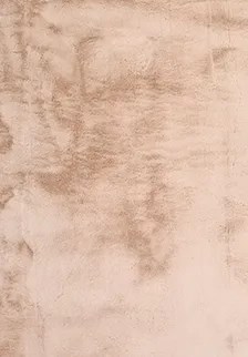 Tavşan Poly Peluş Halı -Bej- Yüksek Kalite-Ekstra Yumuşak - Kaymaz Özel Tabanlı - Özel Ölçü