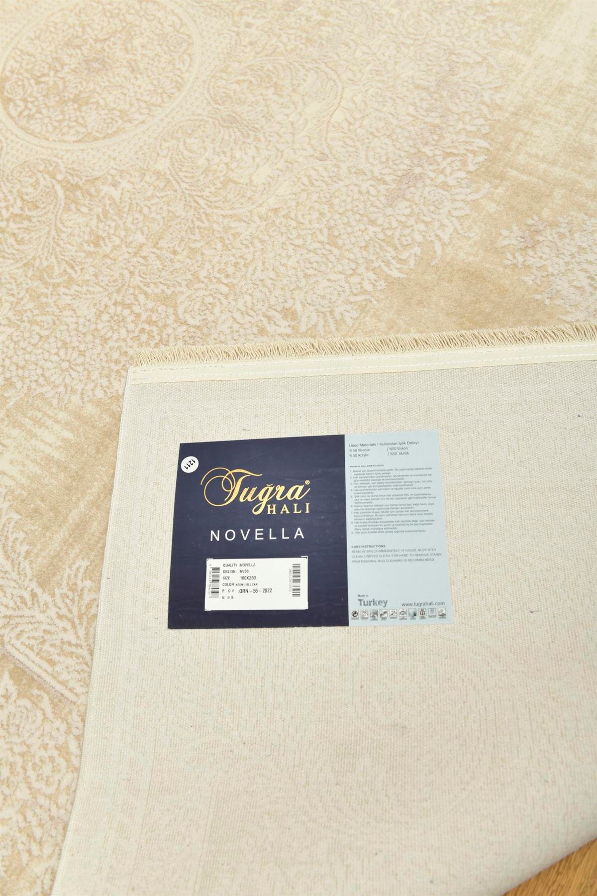 Tuğra Halı Novella NV03 Eskitme Desen Halı