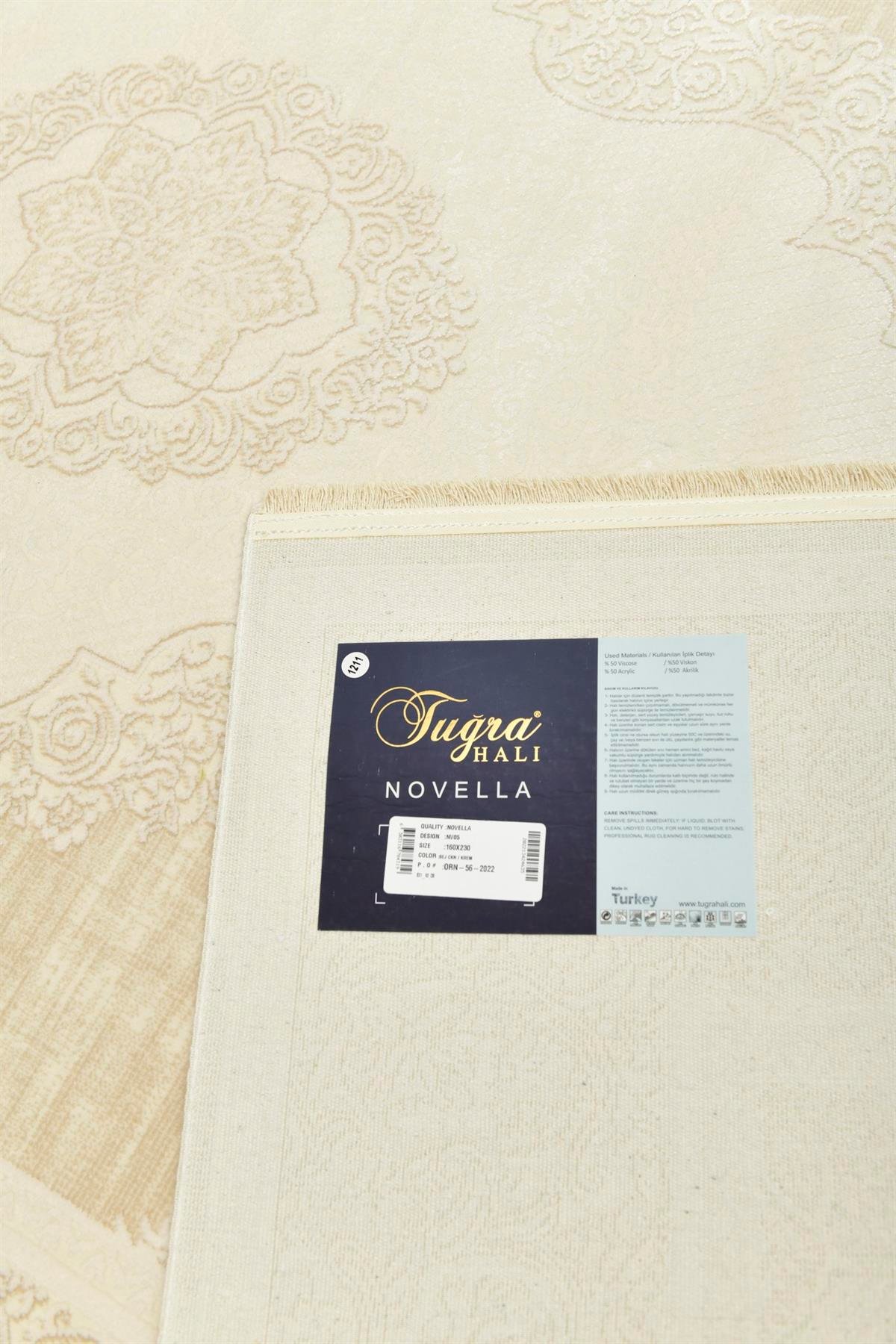 Tuğra Halı Novella NV05 Eskitme Desen Halı