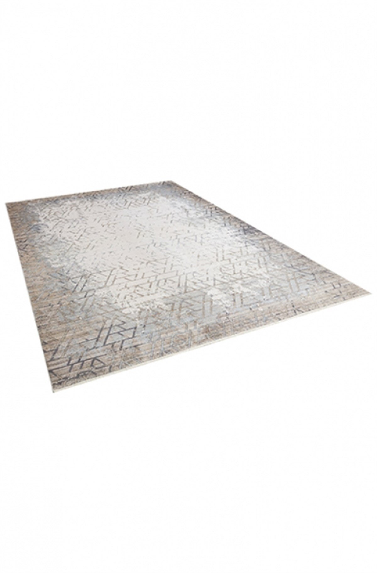 Türkmen Halı Kuvars EH40A Gri Modern Desen Halı