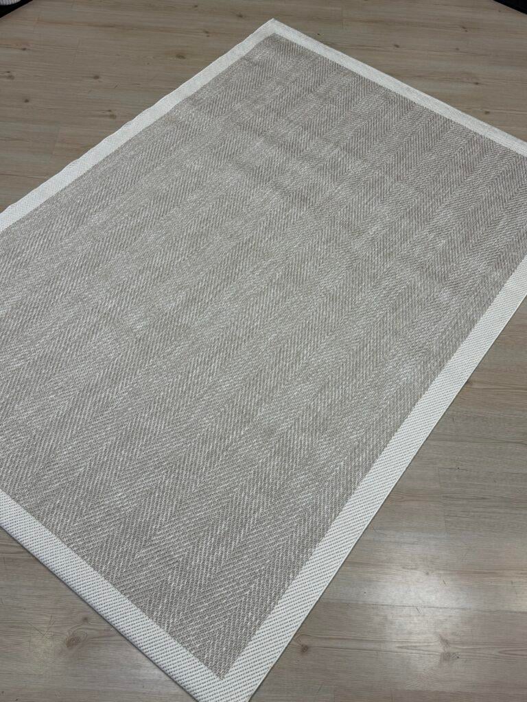 Türkmen Halı SİESTA 1503 Bej Polyester Ve Pamuk İplikten Üretilmiş Modern Makine Halısı