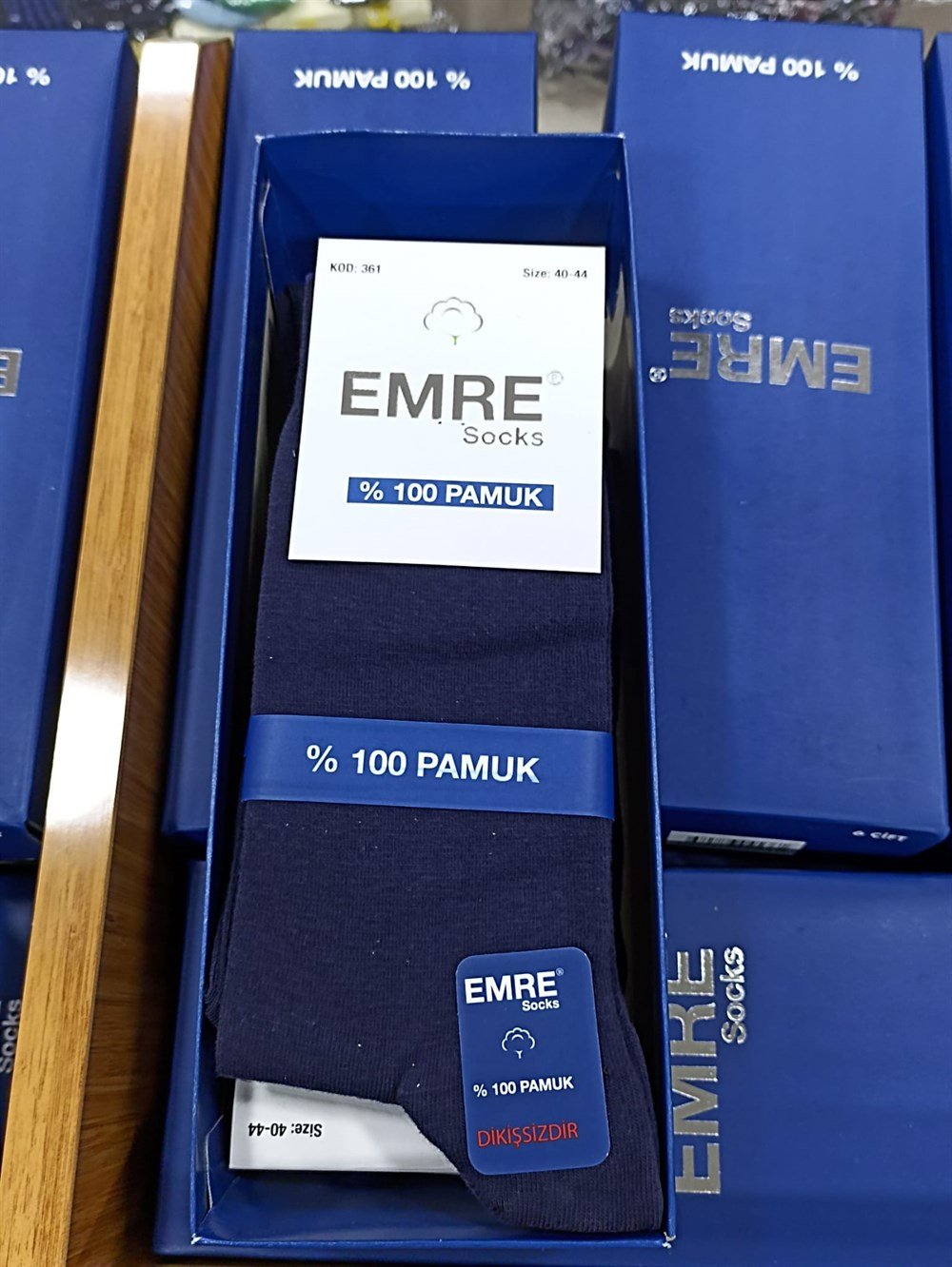 EMRE % 100 361 PAMUK ERKEK SOKET ÇORAP