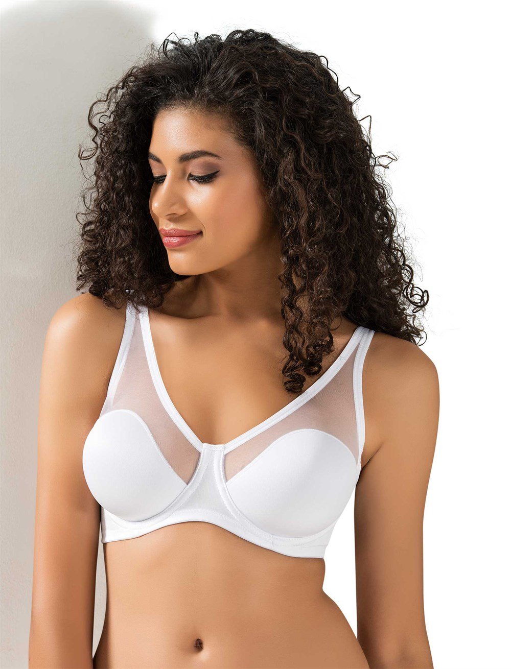 LE JARDİN 9200 B-CUP SOPHİE SOFT CUP BRA TÜL KAPLI SÜTYEN
