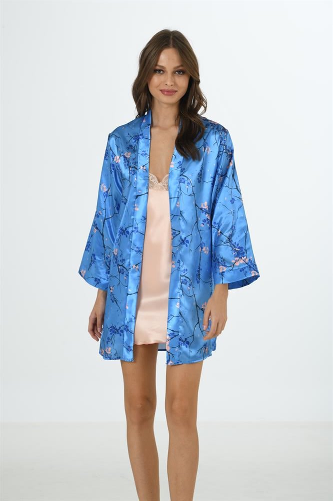 MOONGİRL 541 İKİLİ SATEN GECELİK SABAHLIK TAKIM 