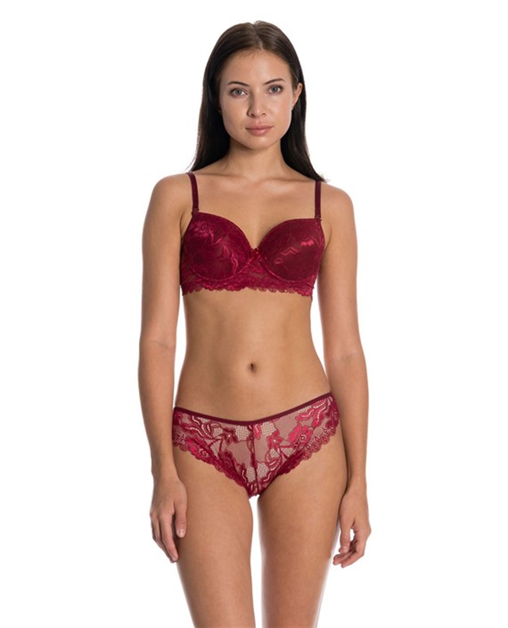 SATİNA 10000 DESTEKLİ FULL DANTELLİ SÜTYEN TAKIM