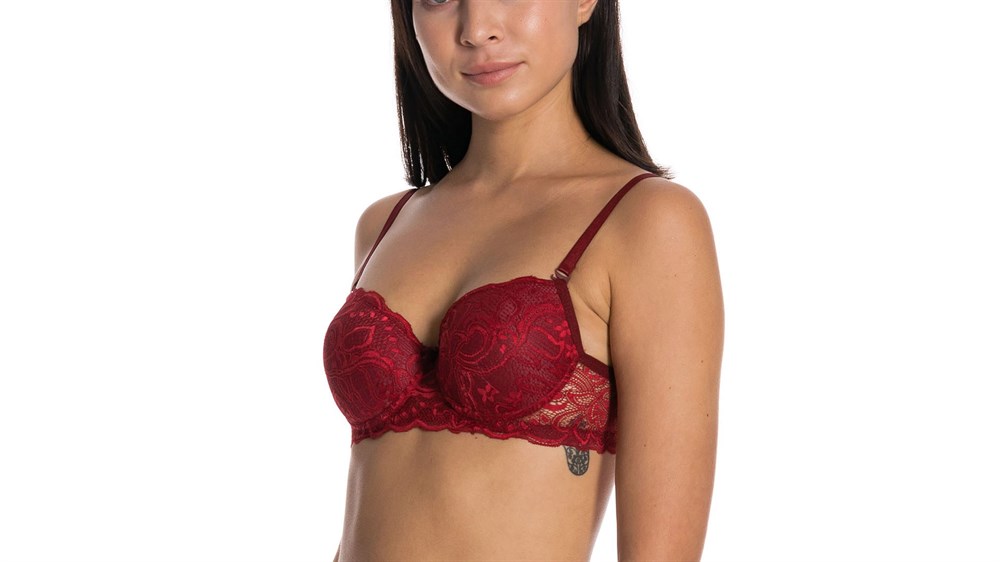 SATİNA 1005 DESTEKLİ FULL DANTELLİ SÜTYEN