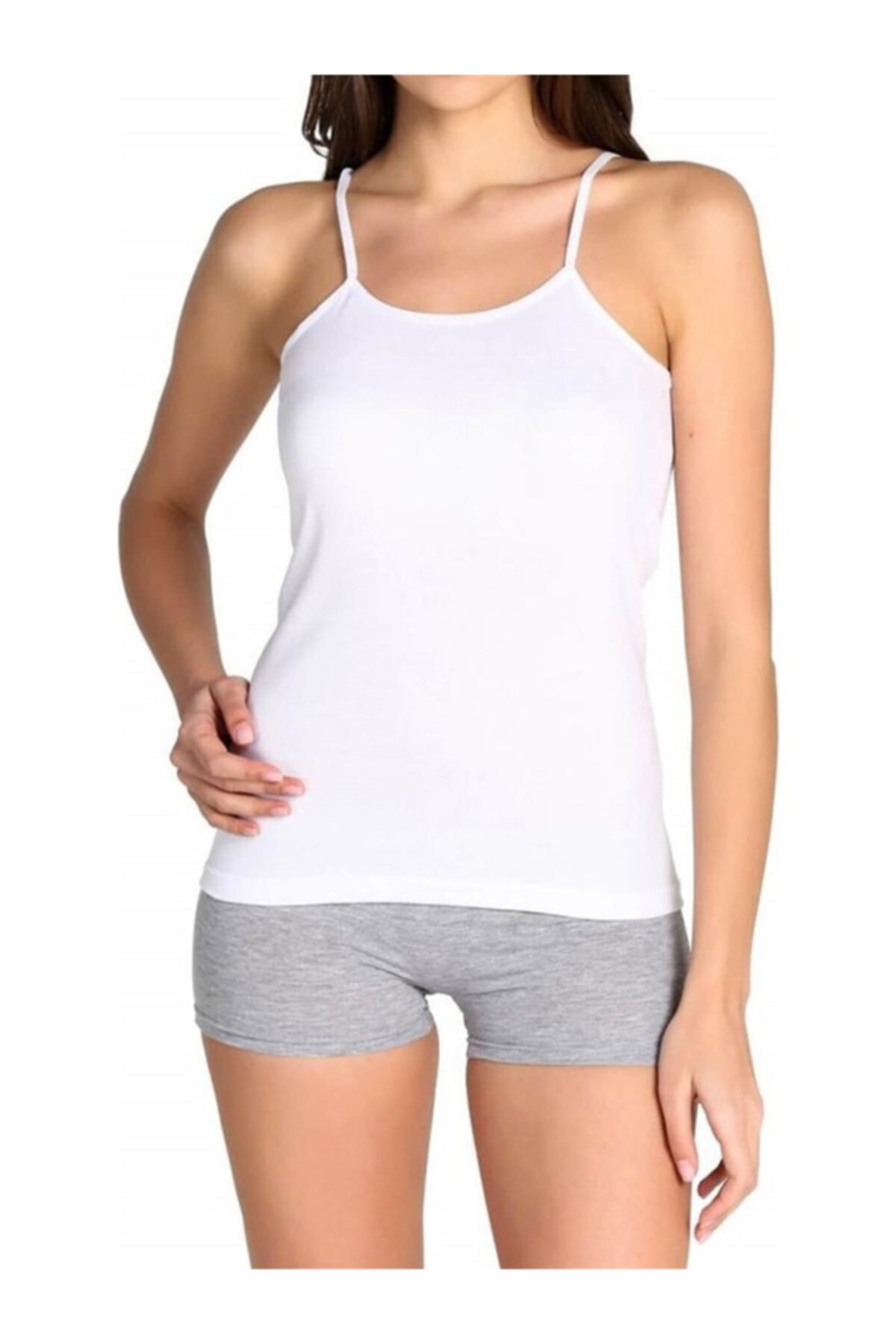 TUTKU 135 BAYAN RİBANA İP ASKILI ATLET